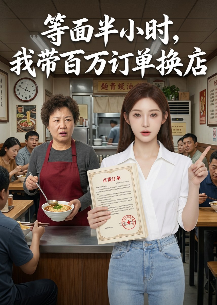 等面半小时，我带百万订单换店