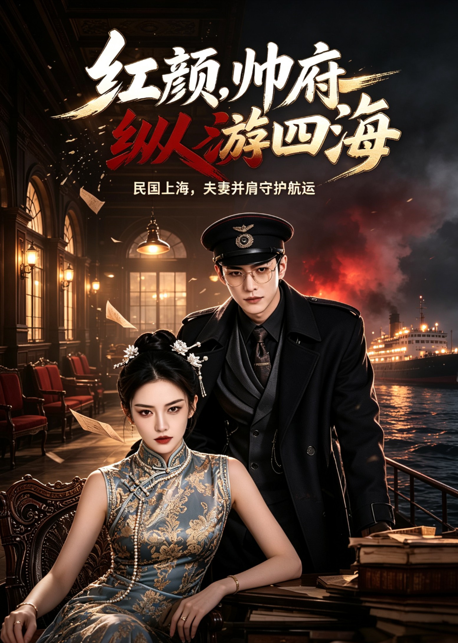 红颜，帅府纵游四海封面图