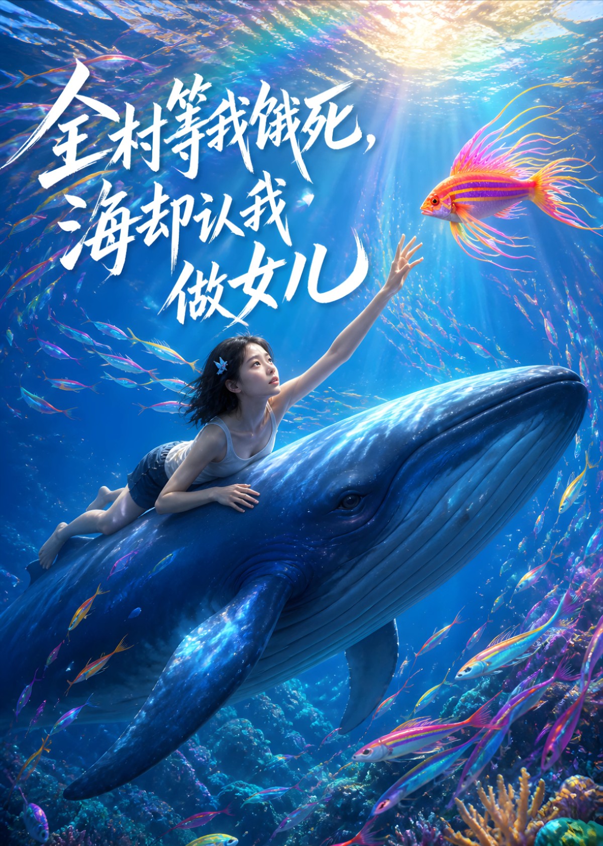 全村等我饿死，海却认我做女儿
