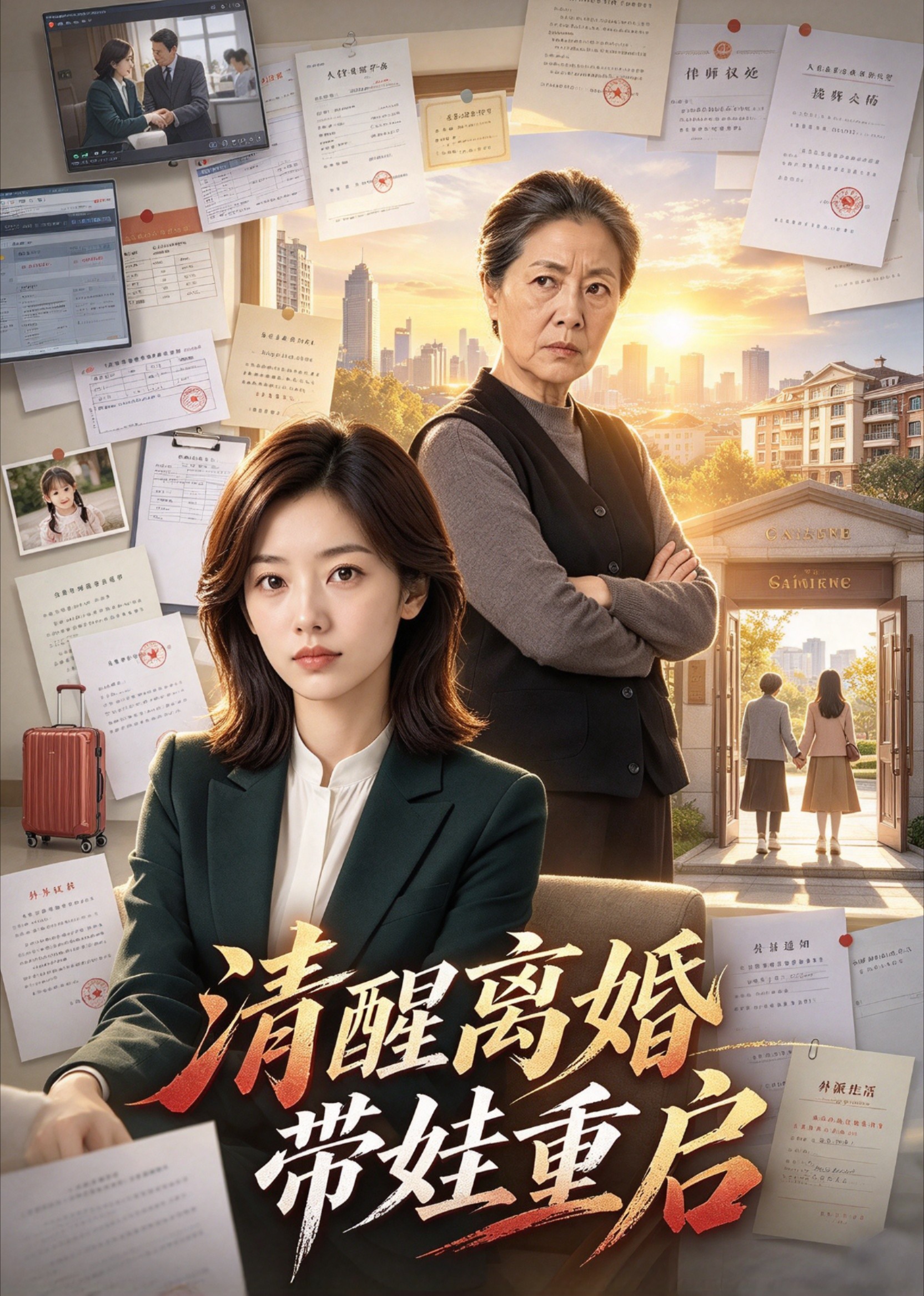 清醒离婚带娃重启封面图