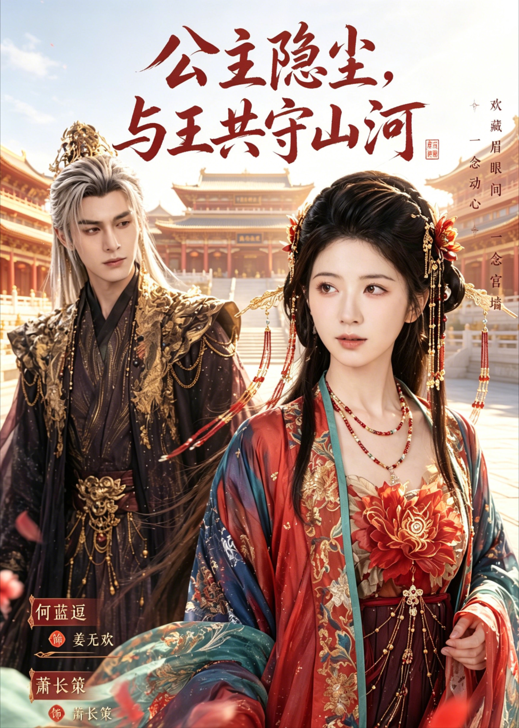 公主隐尘，与王共守山河