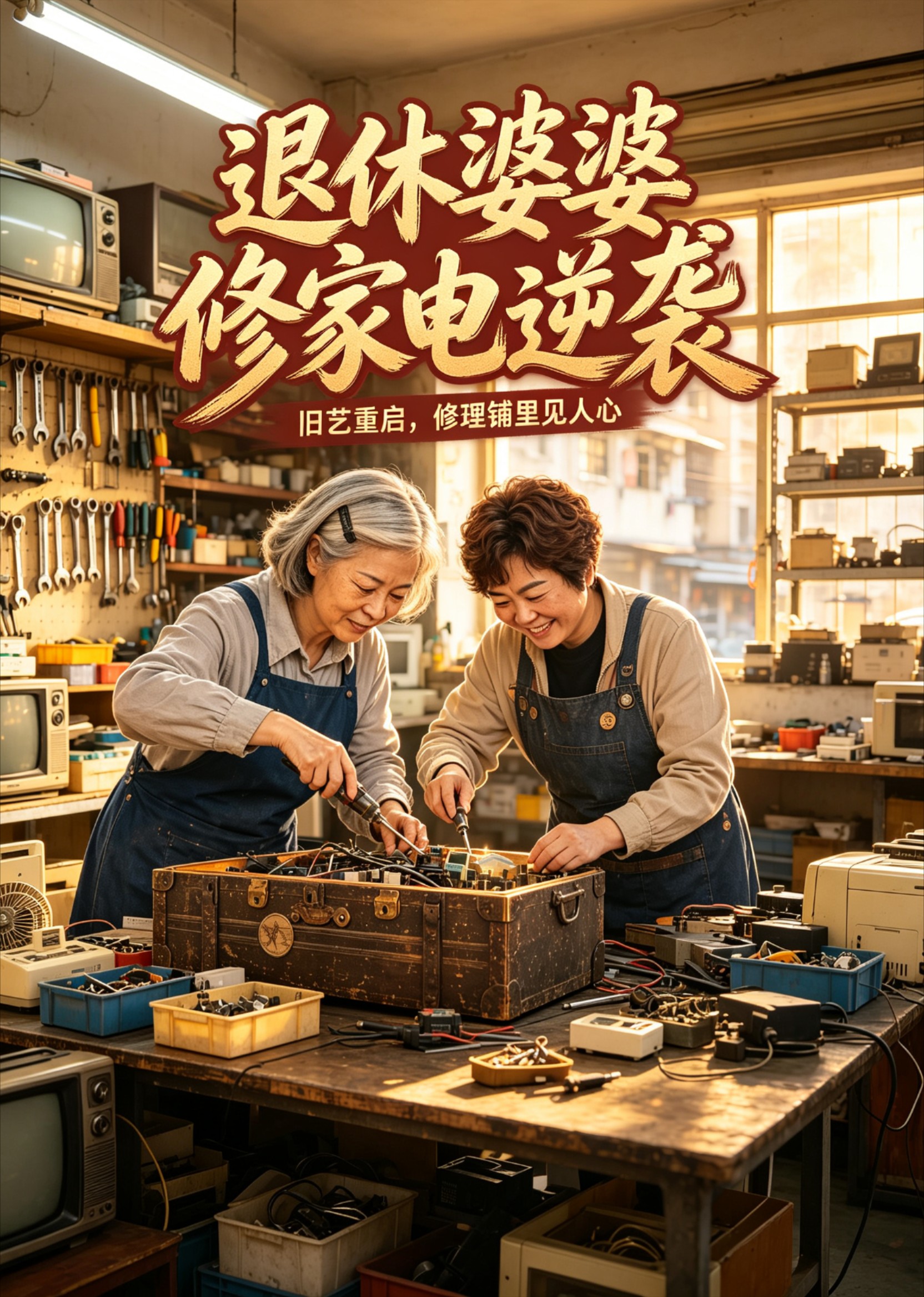 退休婆婆修家电逆袭