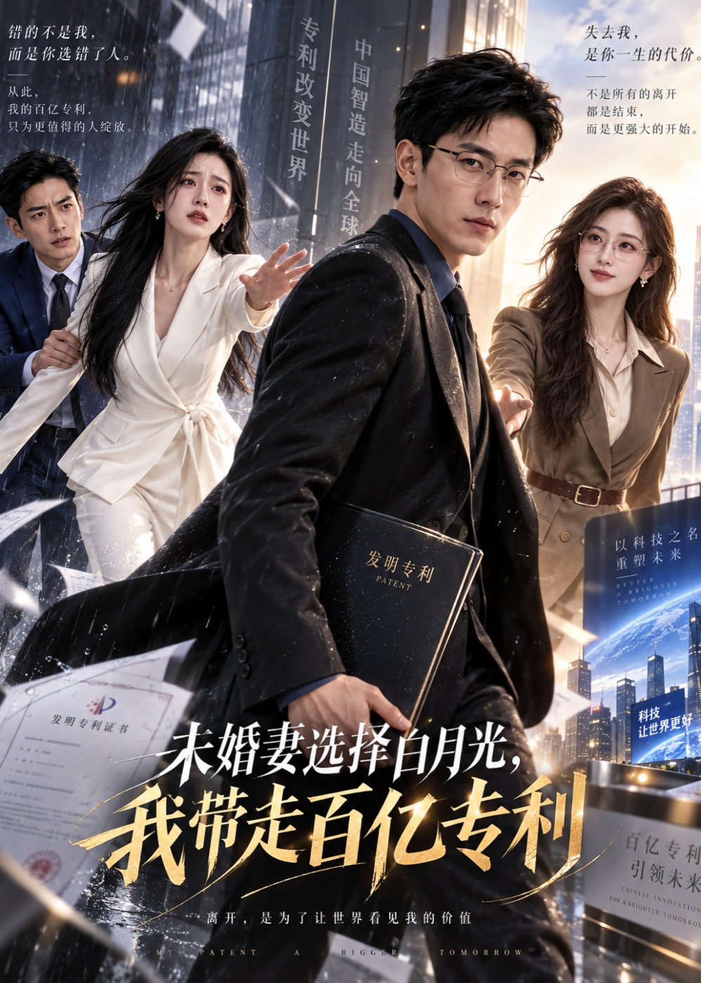 未婚妻选择白月光，我带走百亿专利封面图