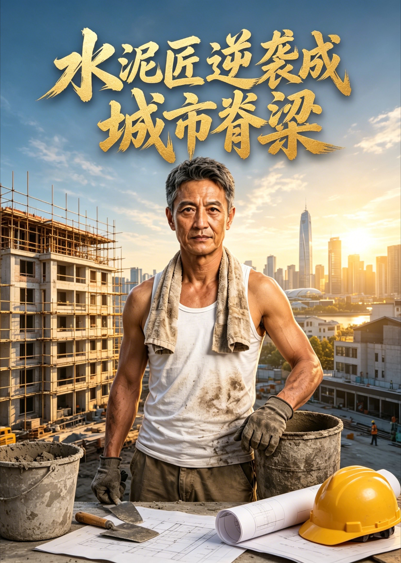 水泥匠逆袭成城市脊梁