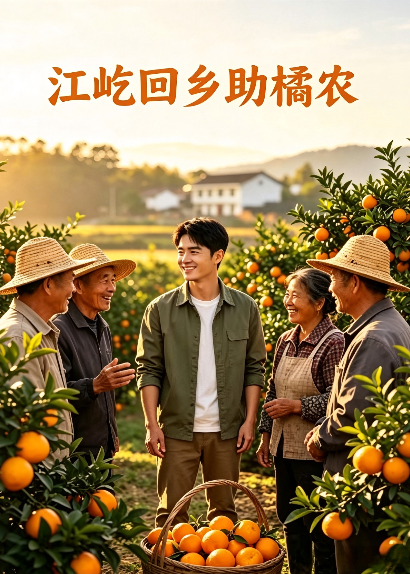 江屹回乡助橘农