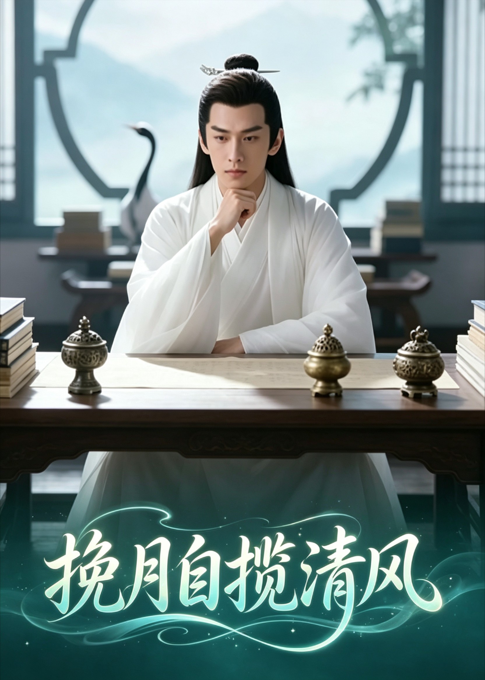 挽月自揽清风
