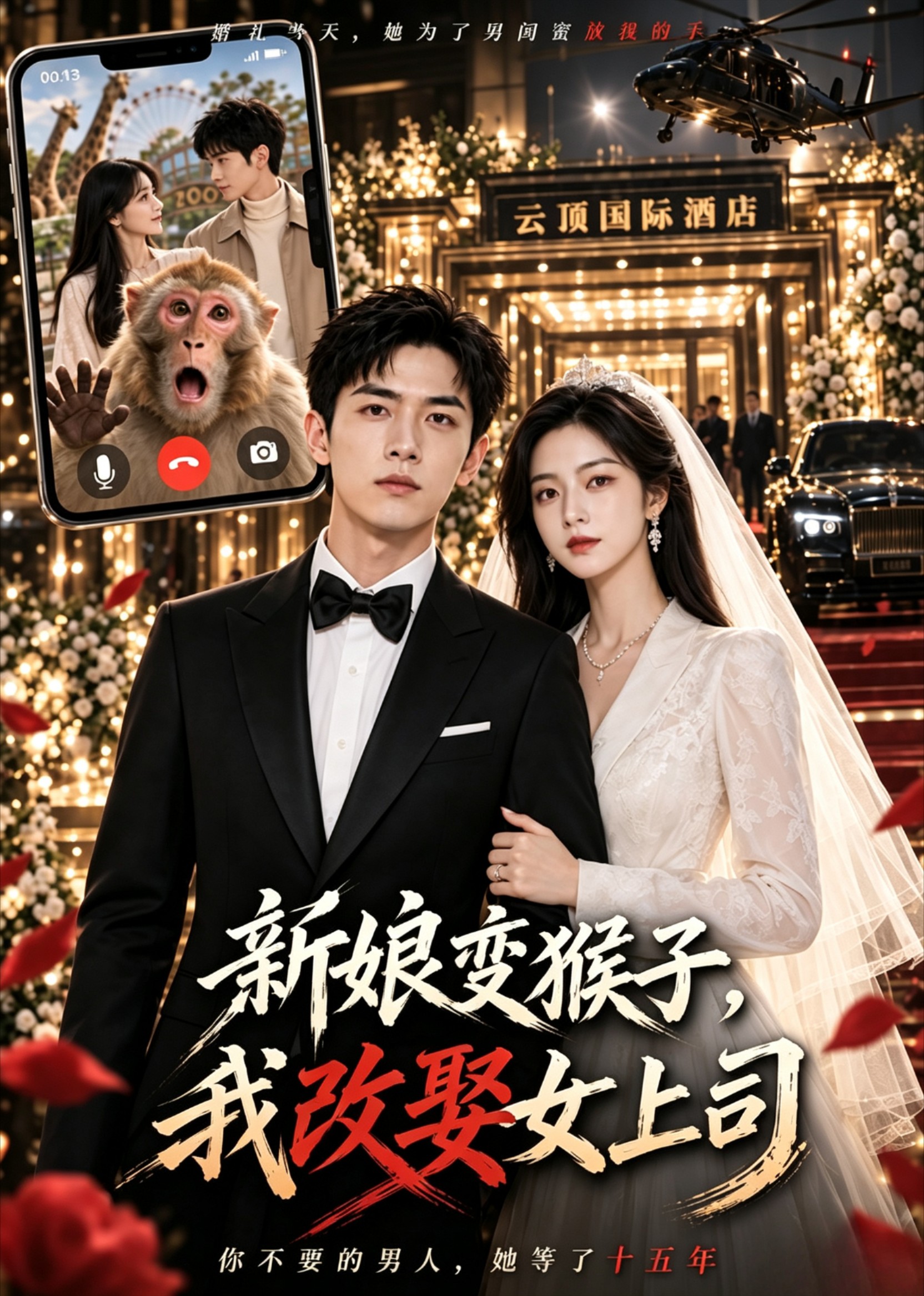 新娘变猴子，我改娶女上司