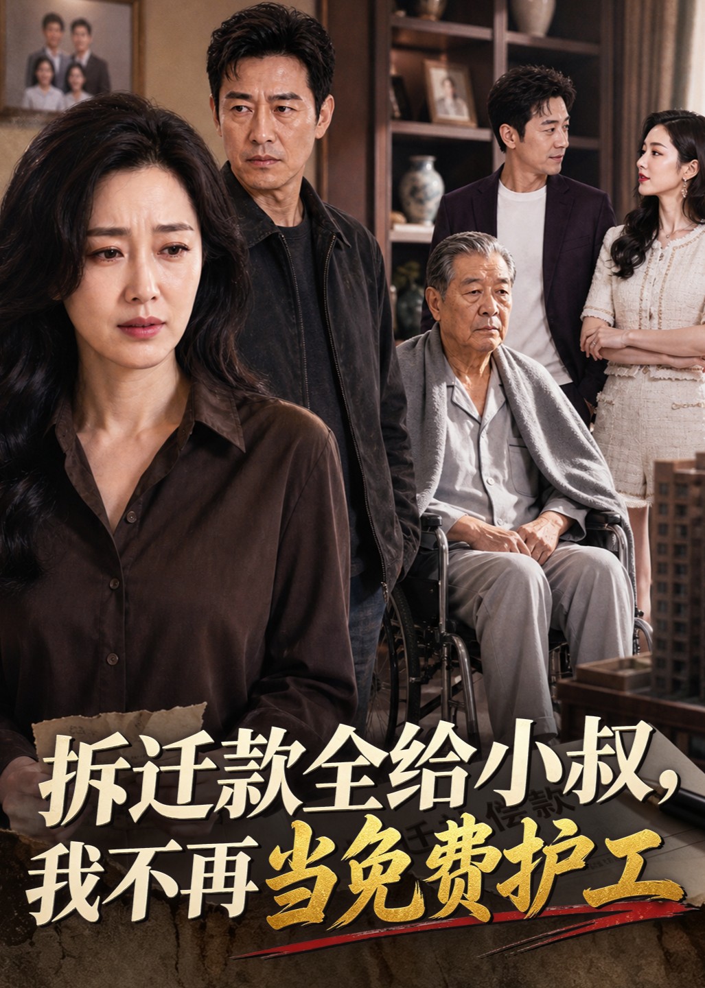 拆迁款全给小叔，我不再当免费护工