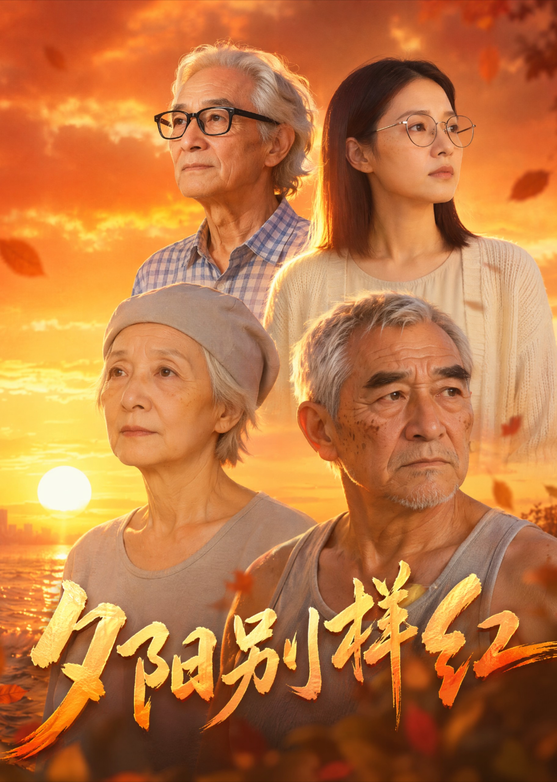 夕阳别样红