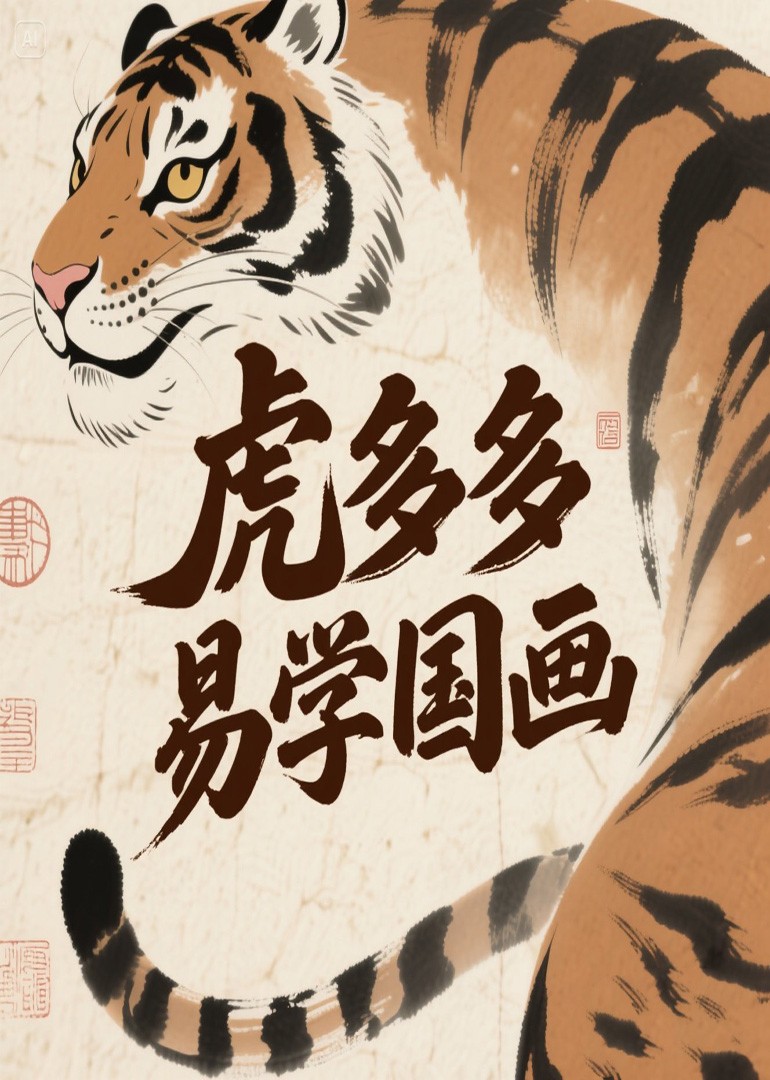 虎多多易学国画