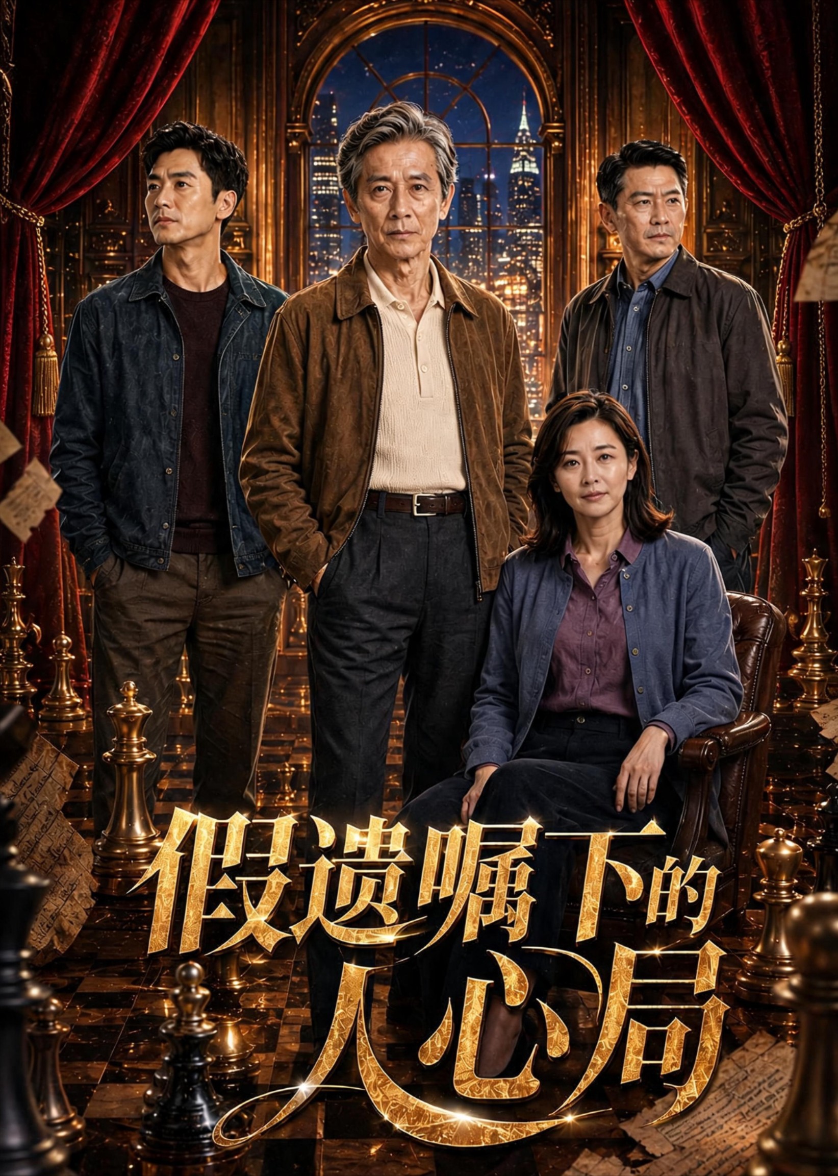 假遗嘱下的人心局封面图