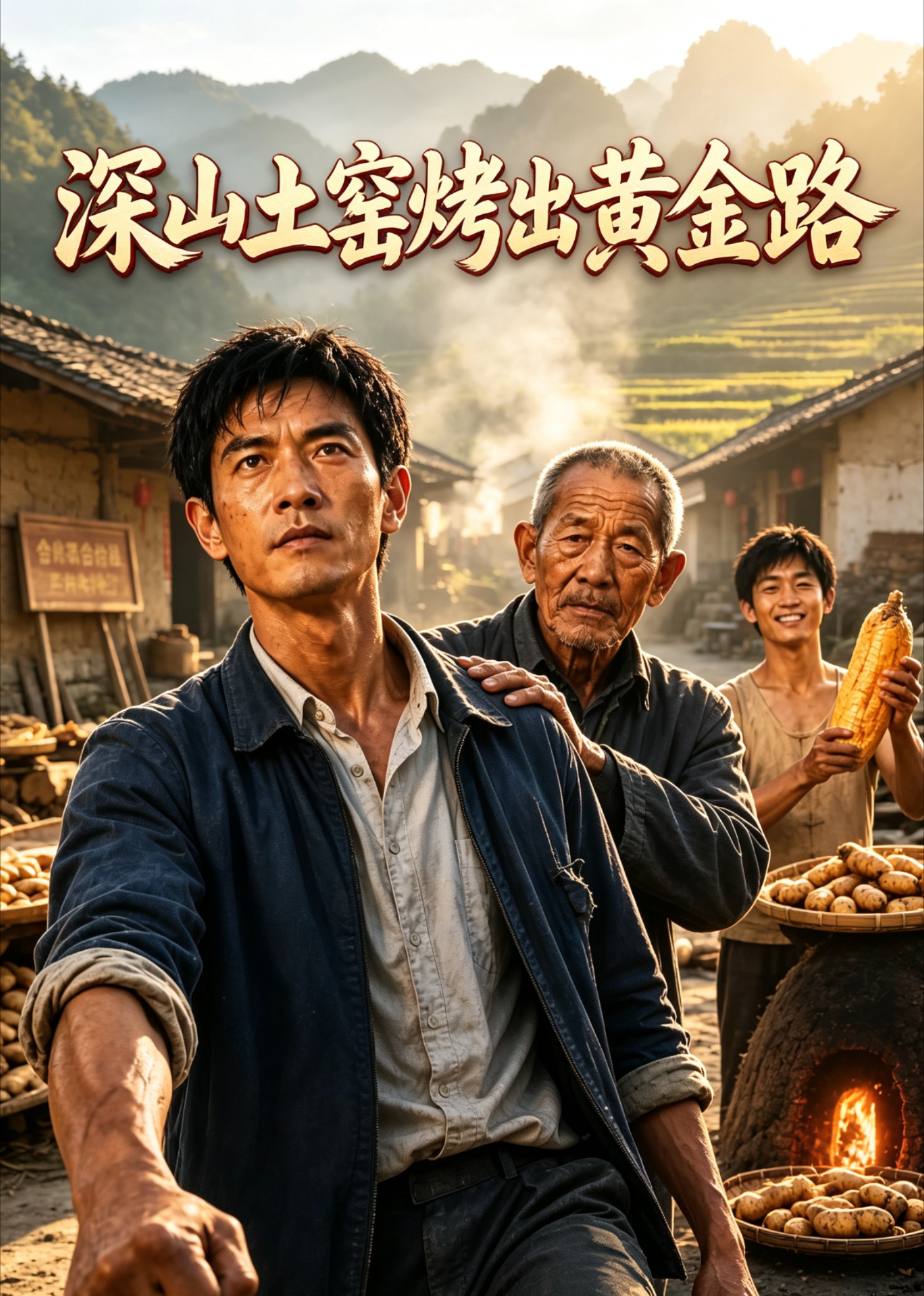 深山土窑烤出黄金路封面图