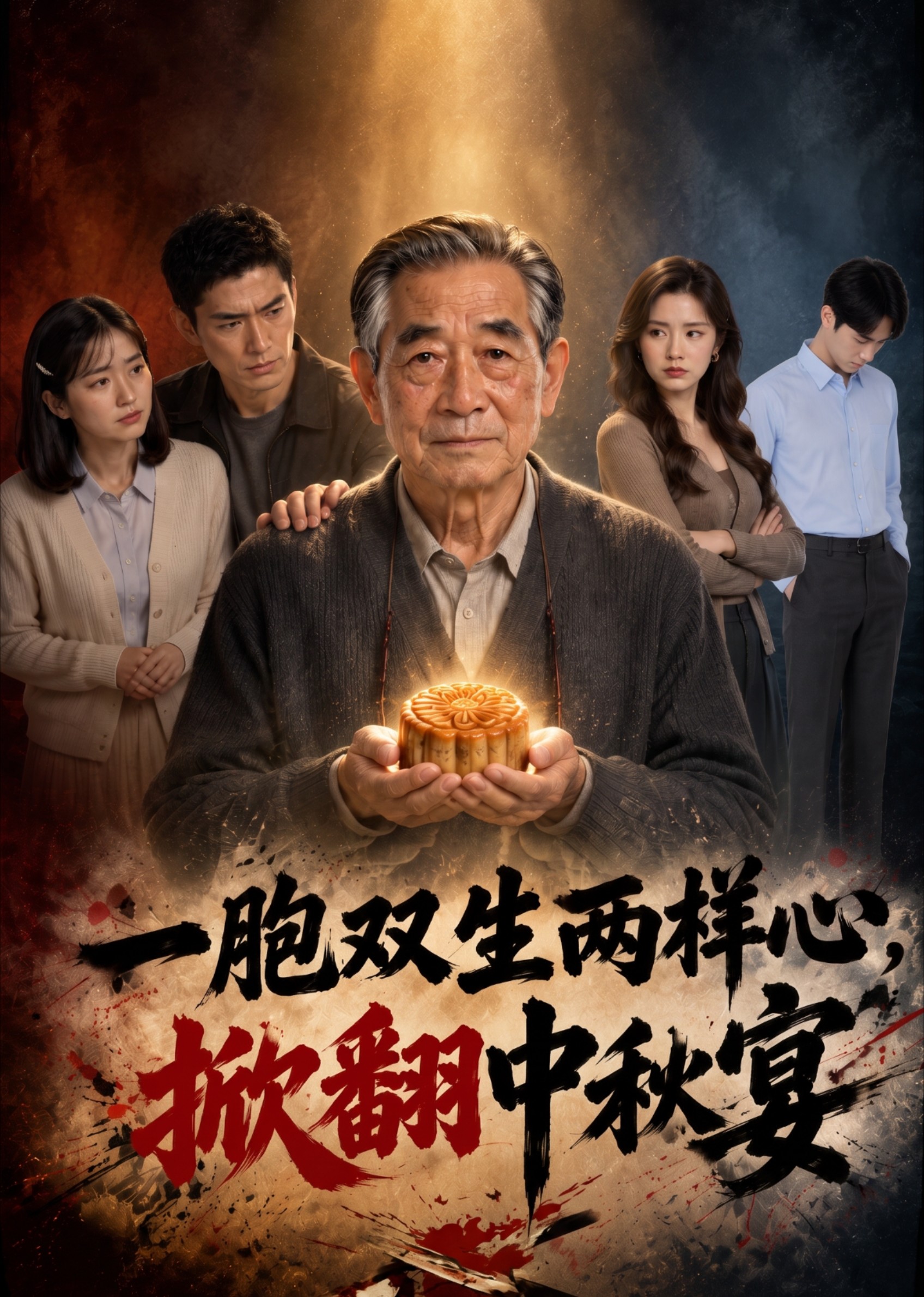 一胞双生两样心，掀翻中秋宴
