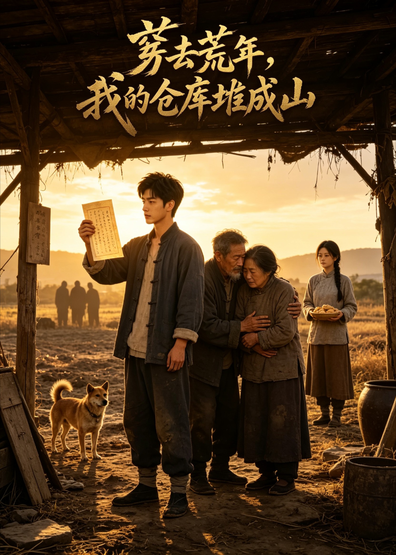 穿去荒年，我的仓库堆成山封面图