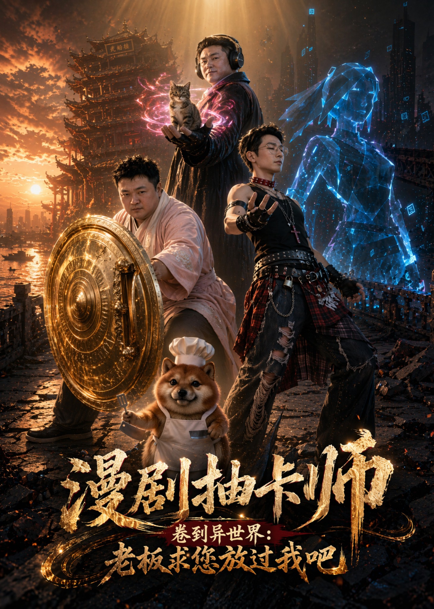 漫剧抽卡师卷到异世界：老板求您放过我吧
