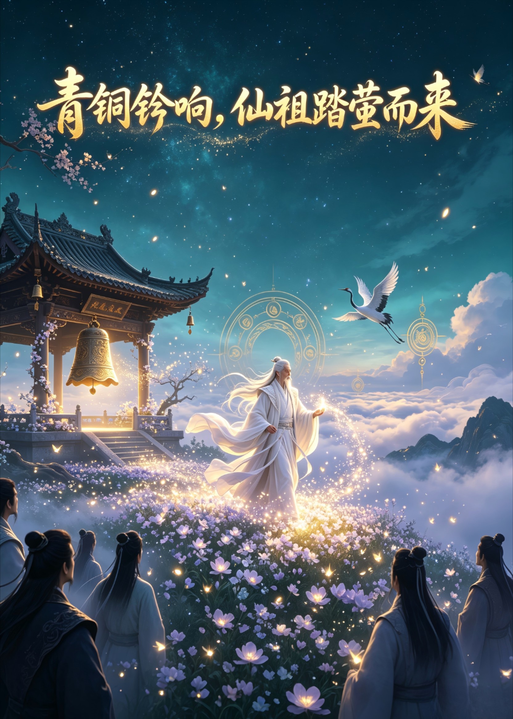 青铜铃响，仙祖踏萤而来
