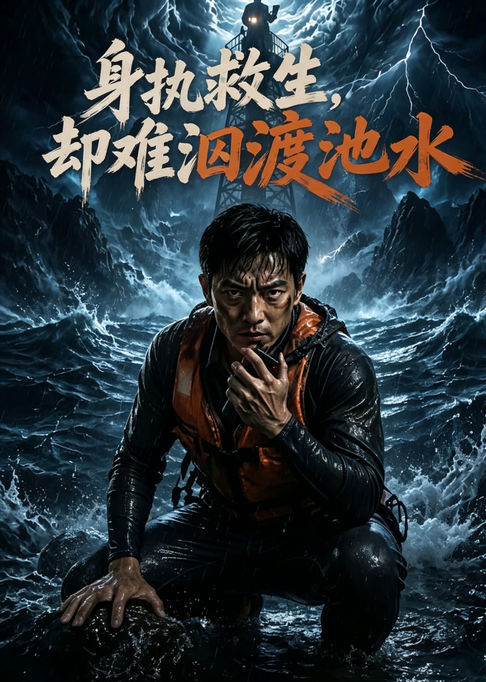 身执救生，却难泅渡池水