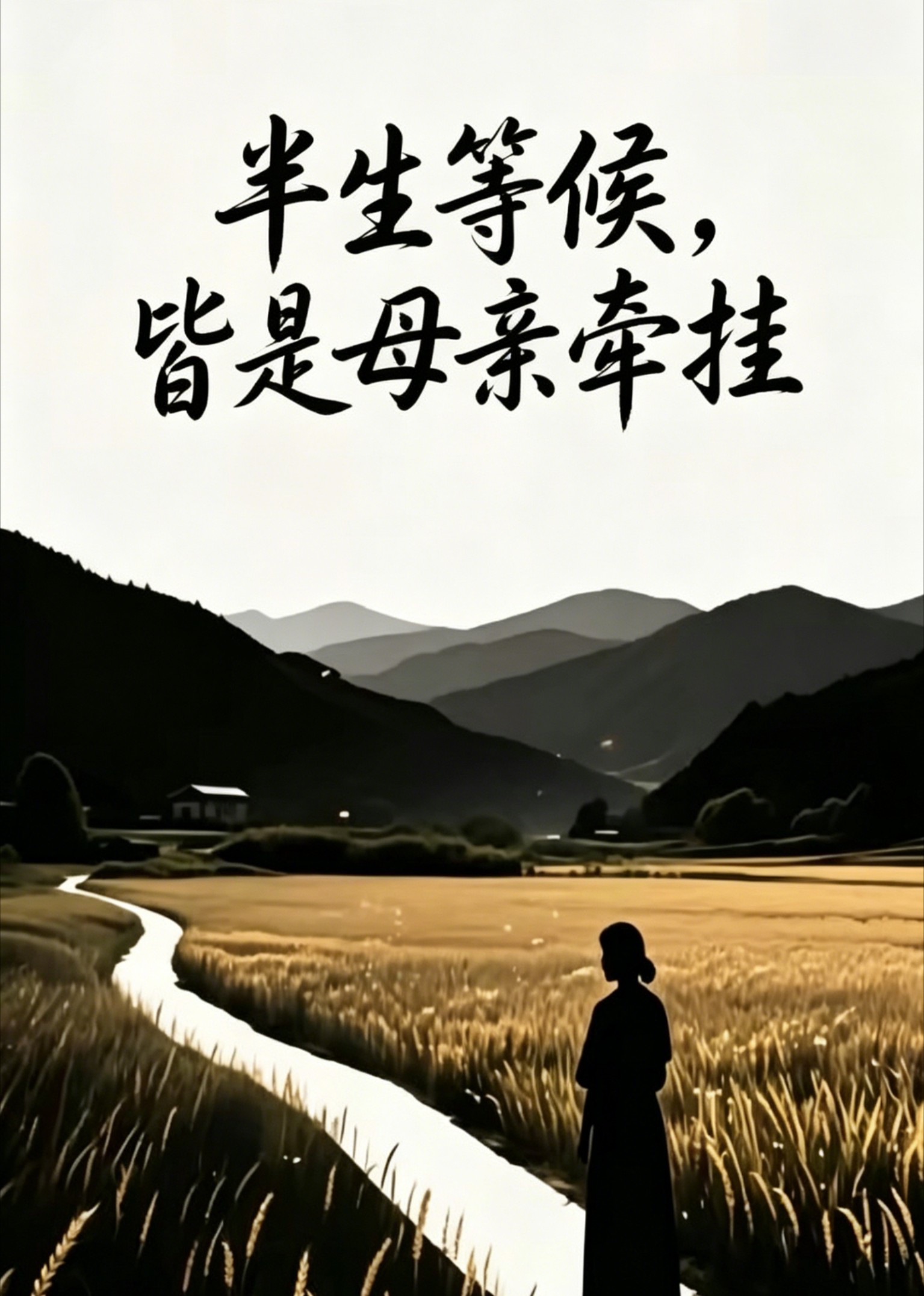 半生等候，皆是母亲牵挂