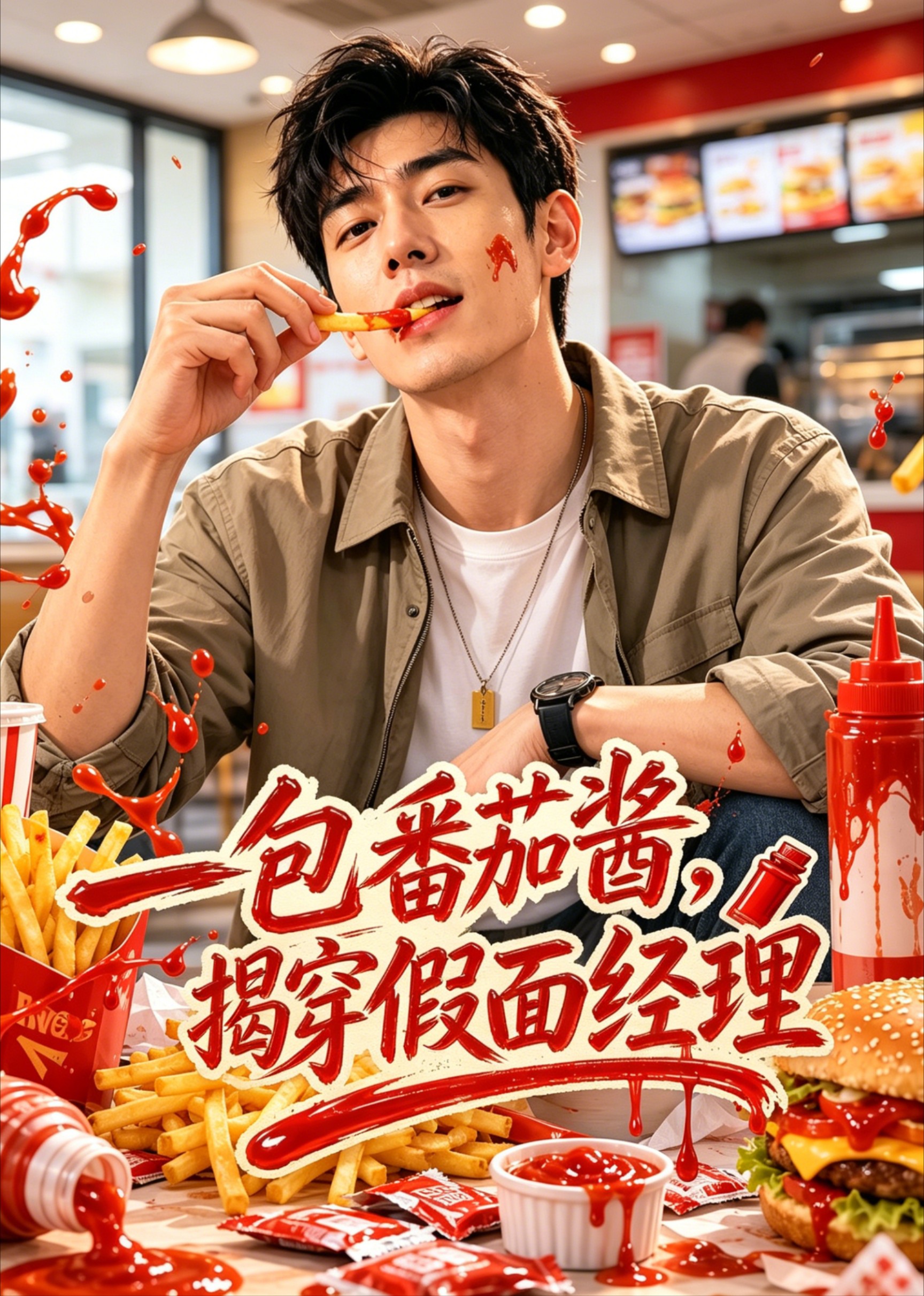 一包番茄酱揭穿假面经理