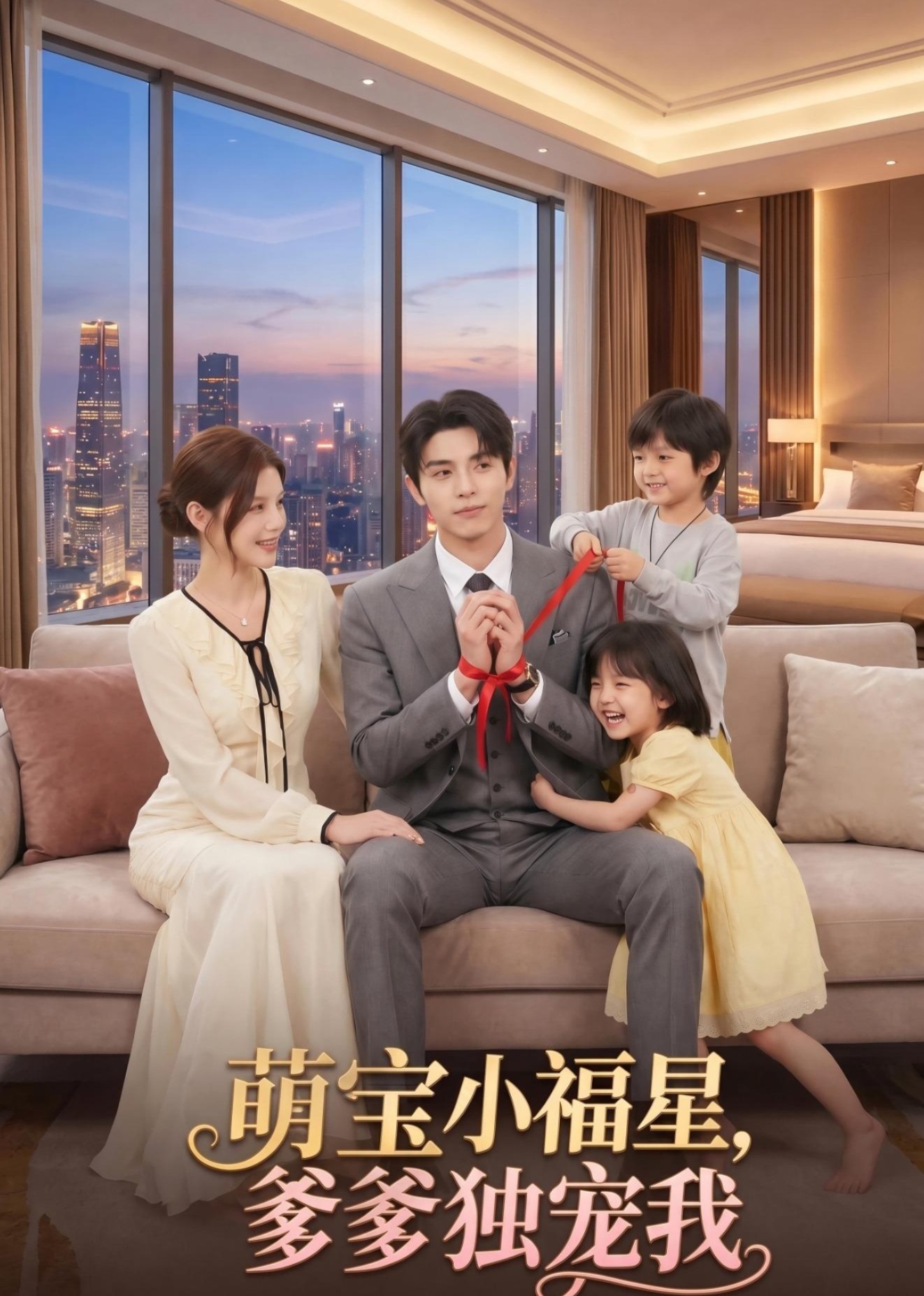萌宝小福星，爹爹独宠我封面图