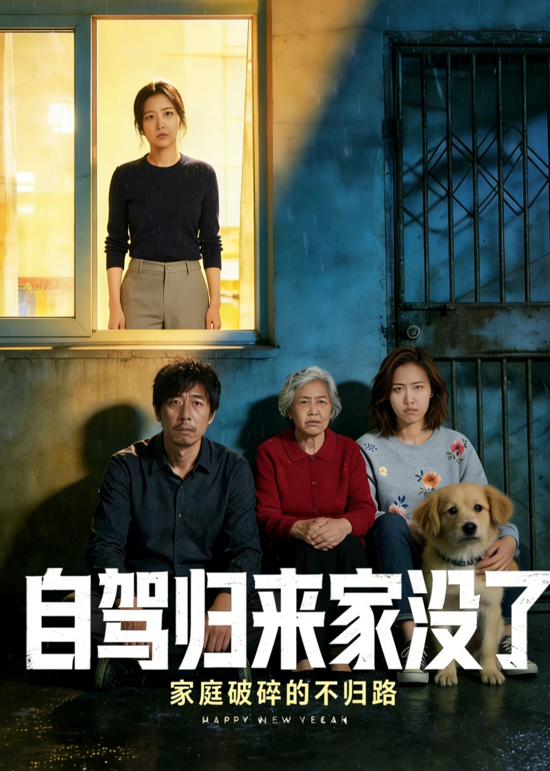 自驾回来家没了封面图