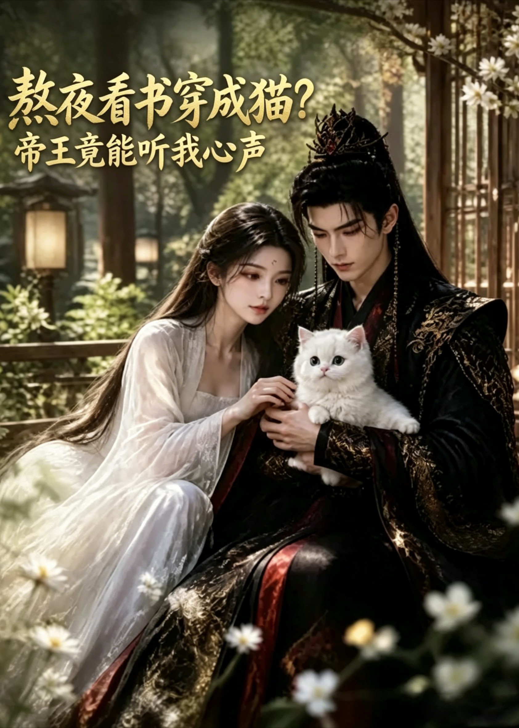 熬夜看书穿成猫？帝王竟能听我心声