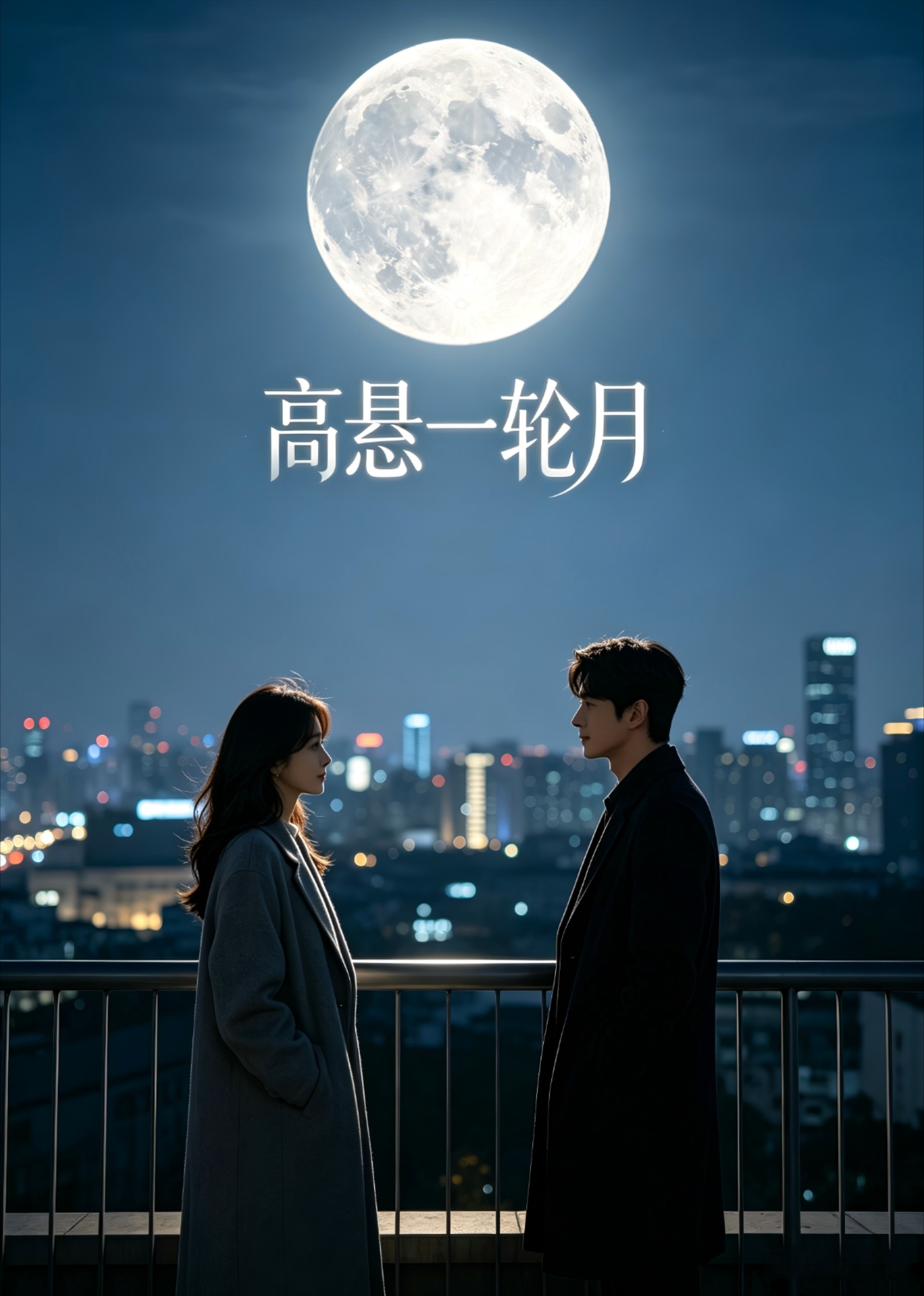 高悬一轮月