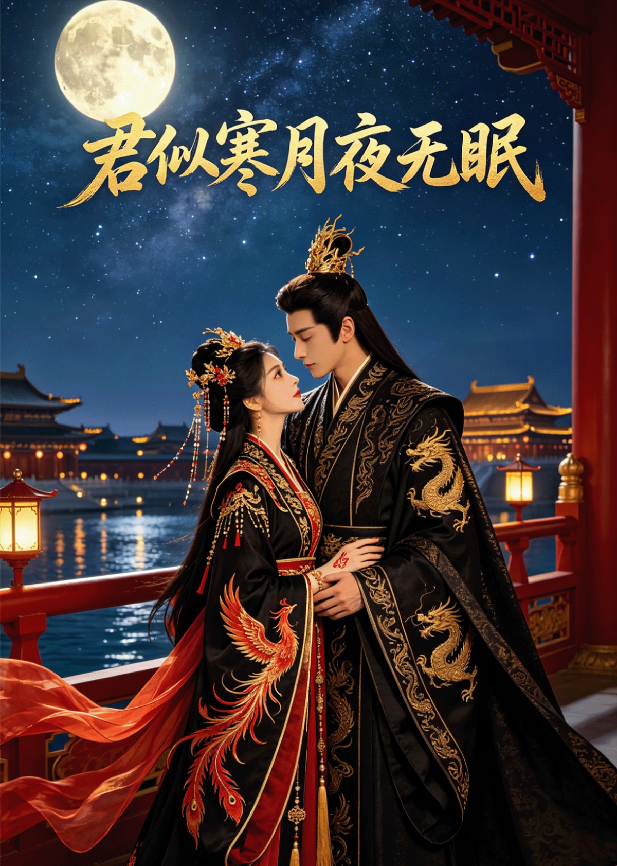 君似寒月夜无眠