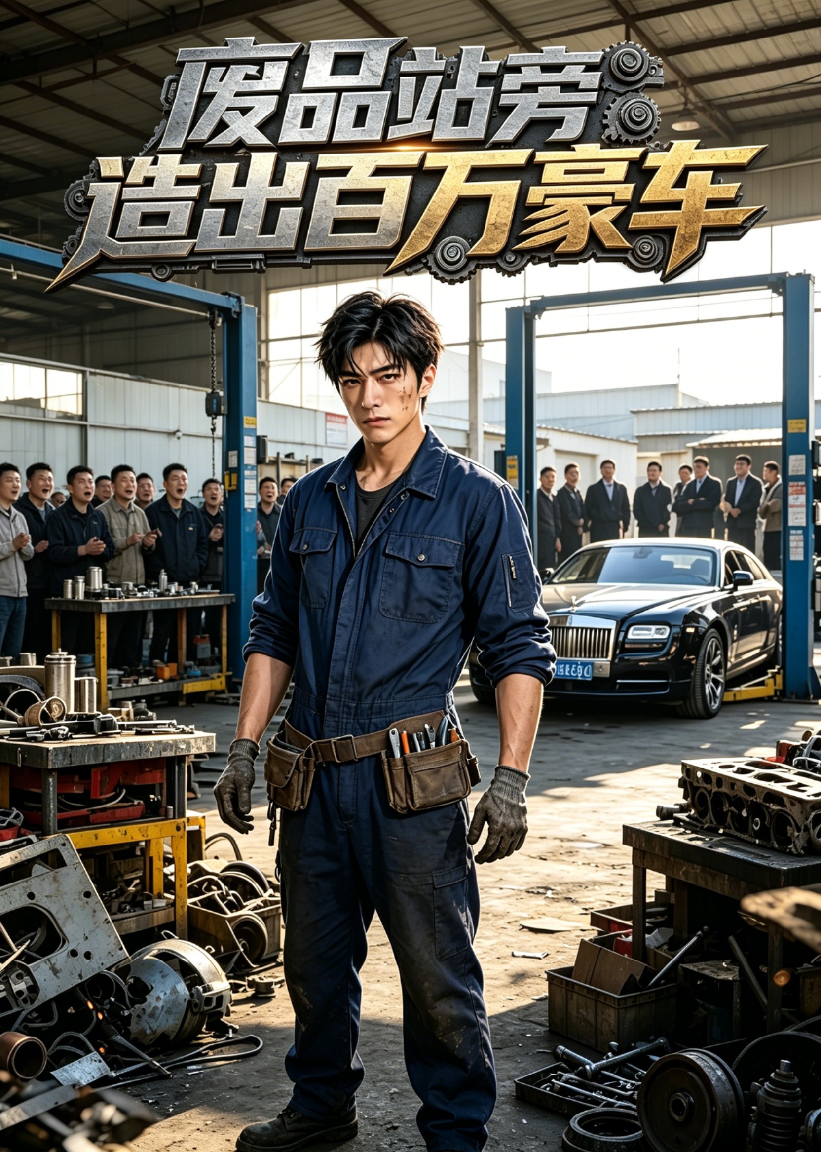 废品站旁造出百万豪车