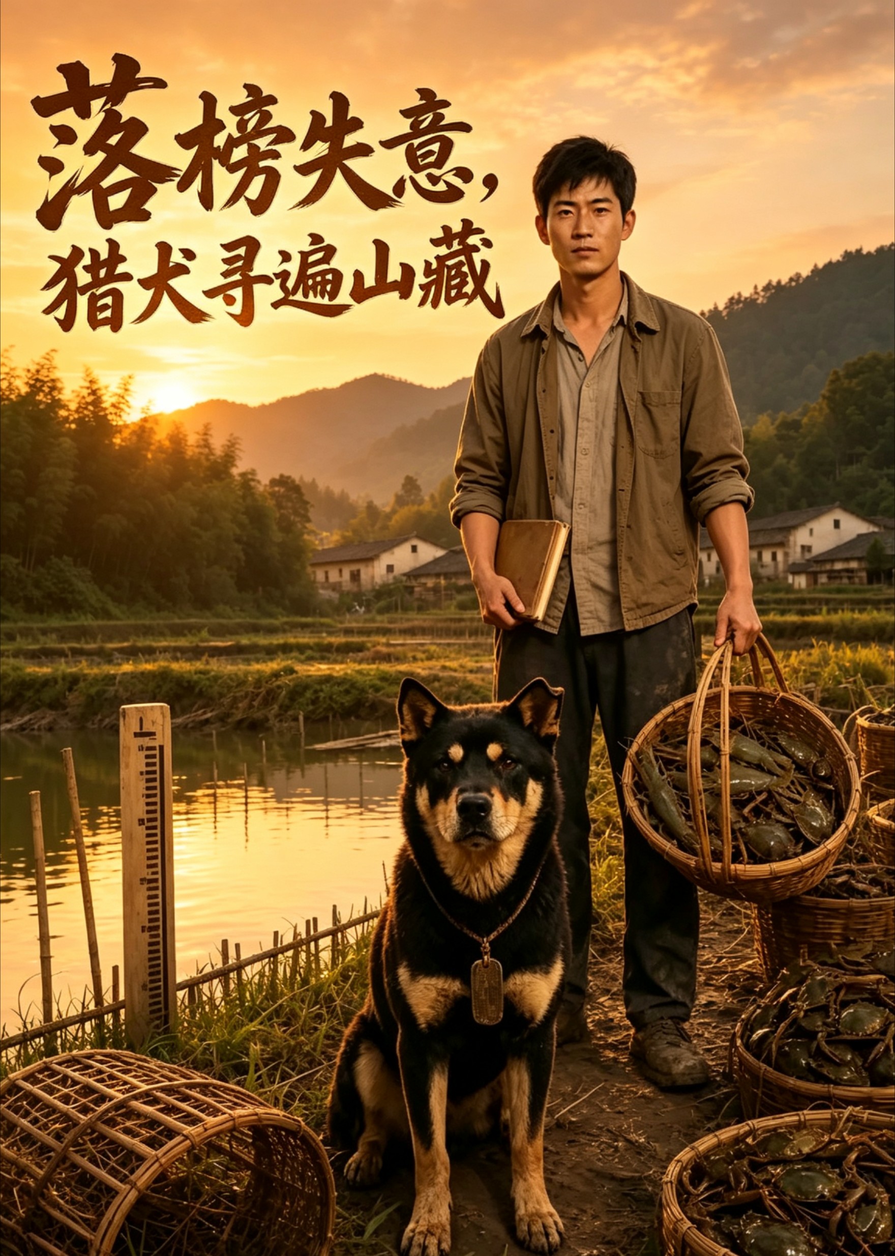 落榜失意，猎犬寻遍山藏