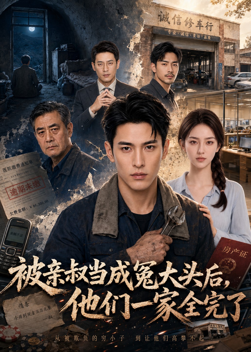 被亲叔当成冤大头后，他们一家全完了封面图