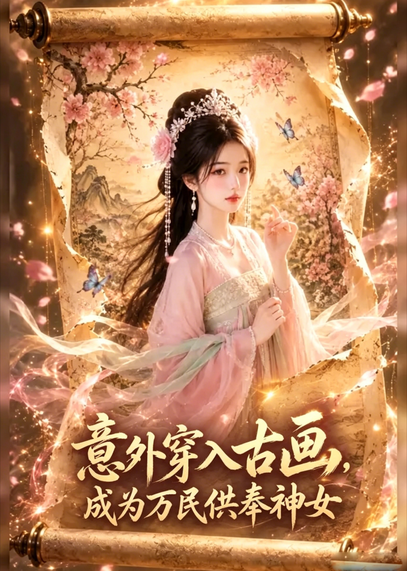 意外穿入古画，成为万民供奉神女