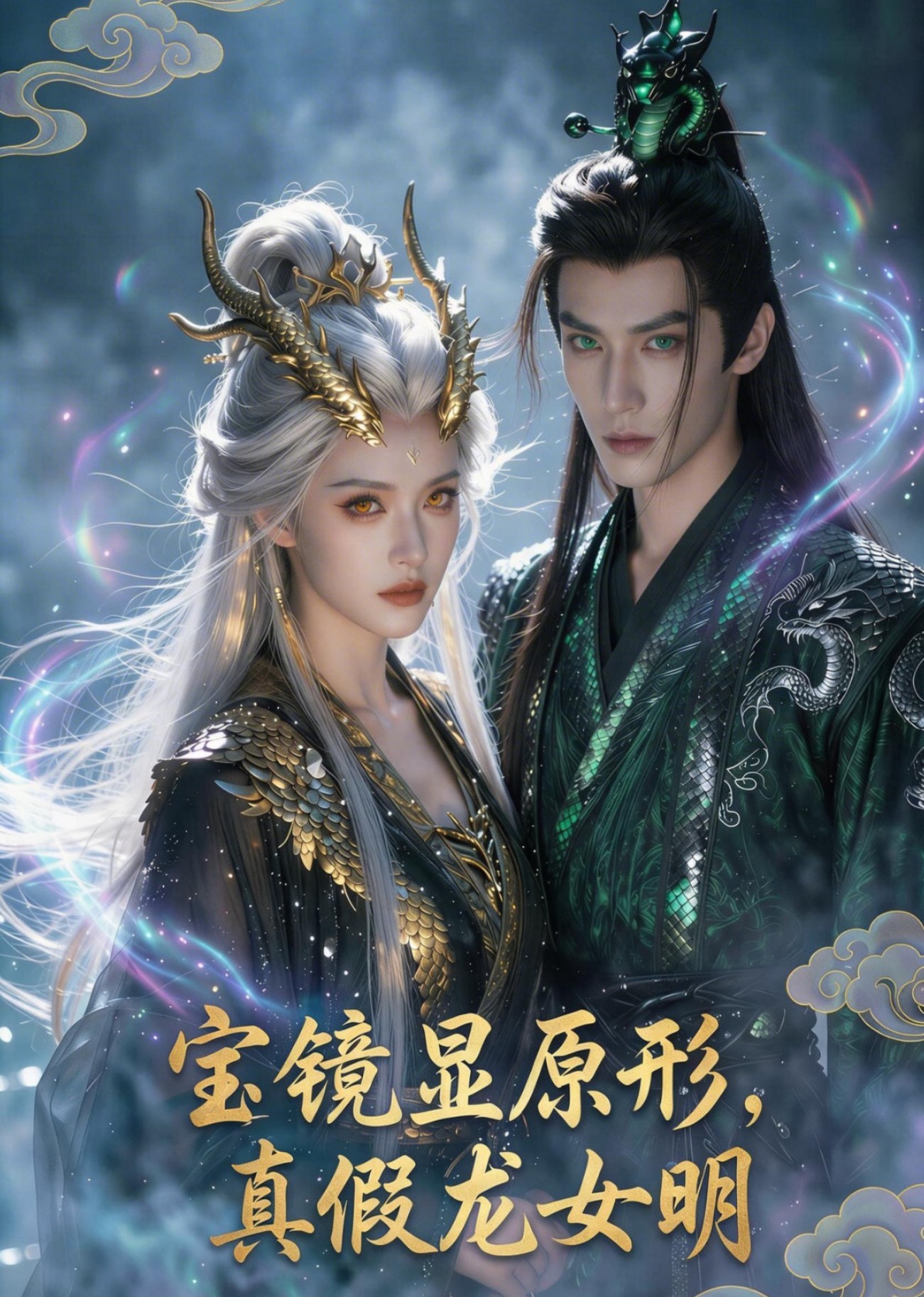 宝镜显原形，真假龙女明封面图