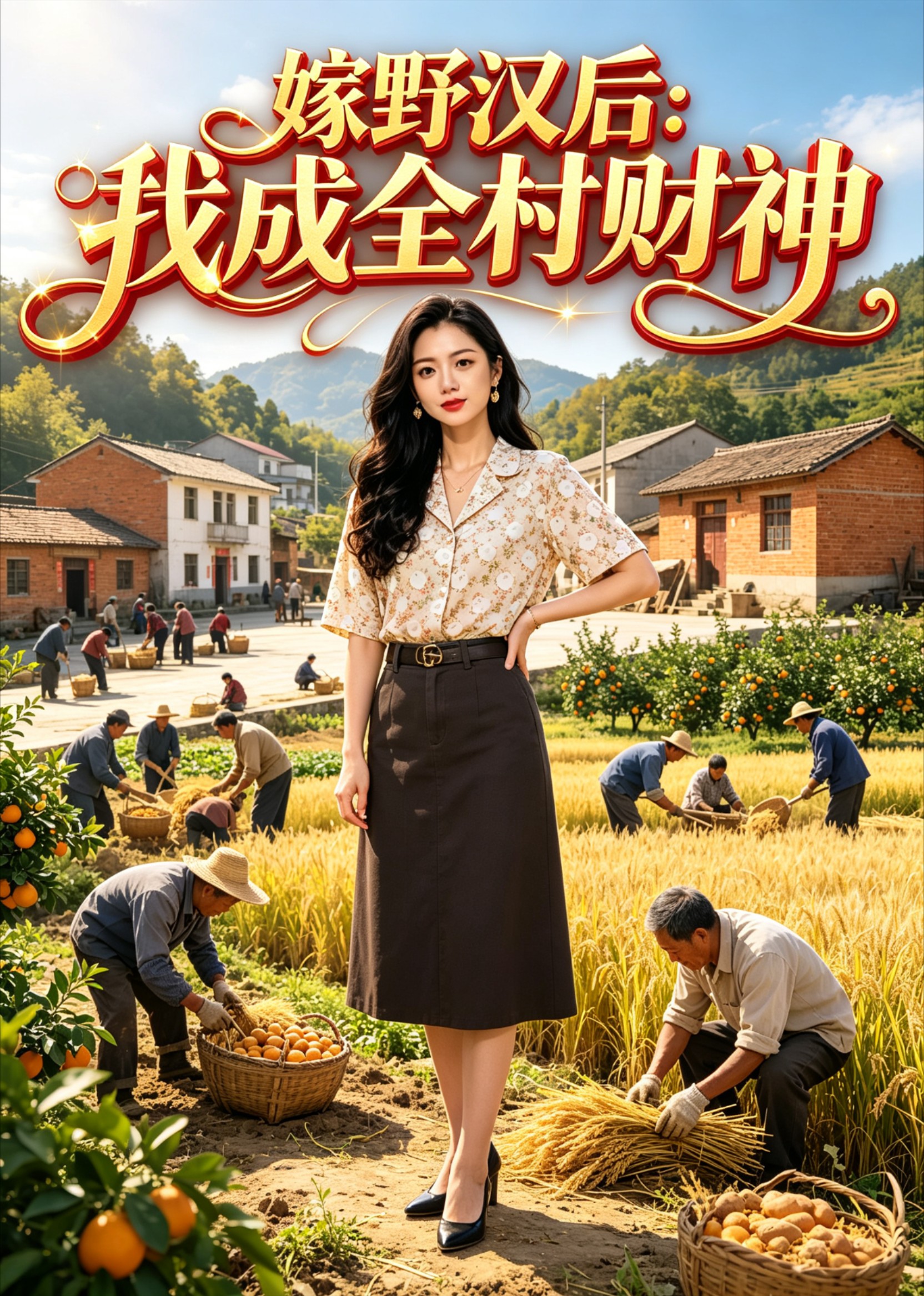 嫁野汉后我成全村财神封面图