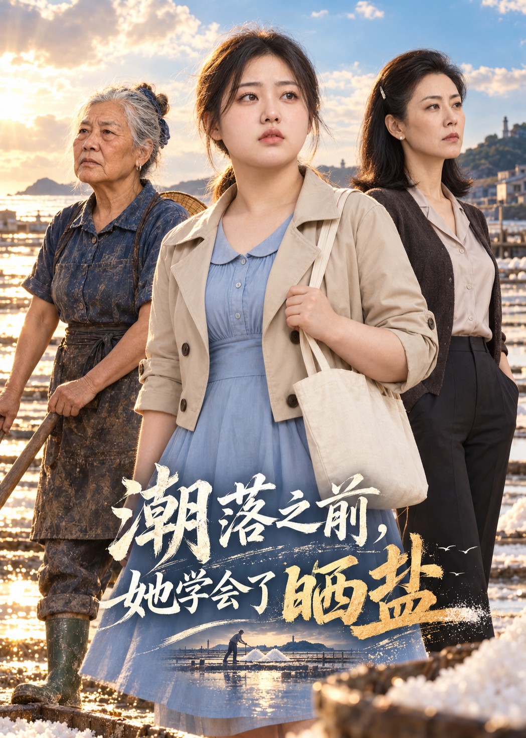 潮落之前，她学会了晒盐封面图