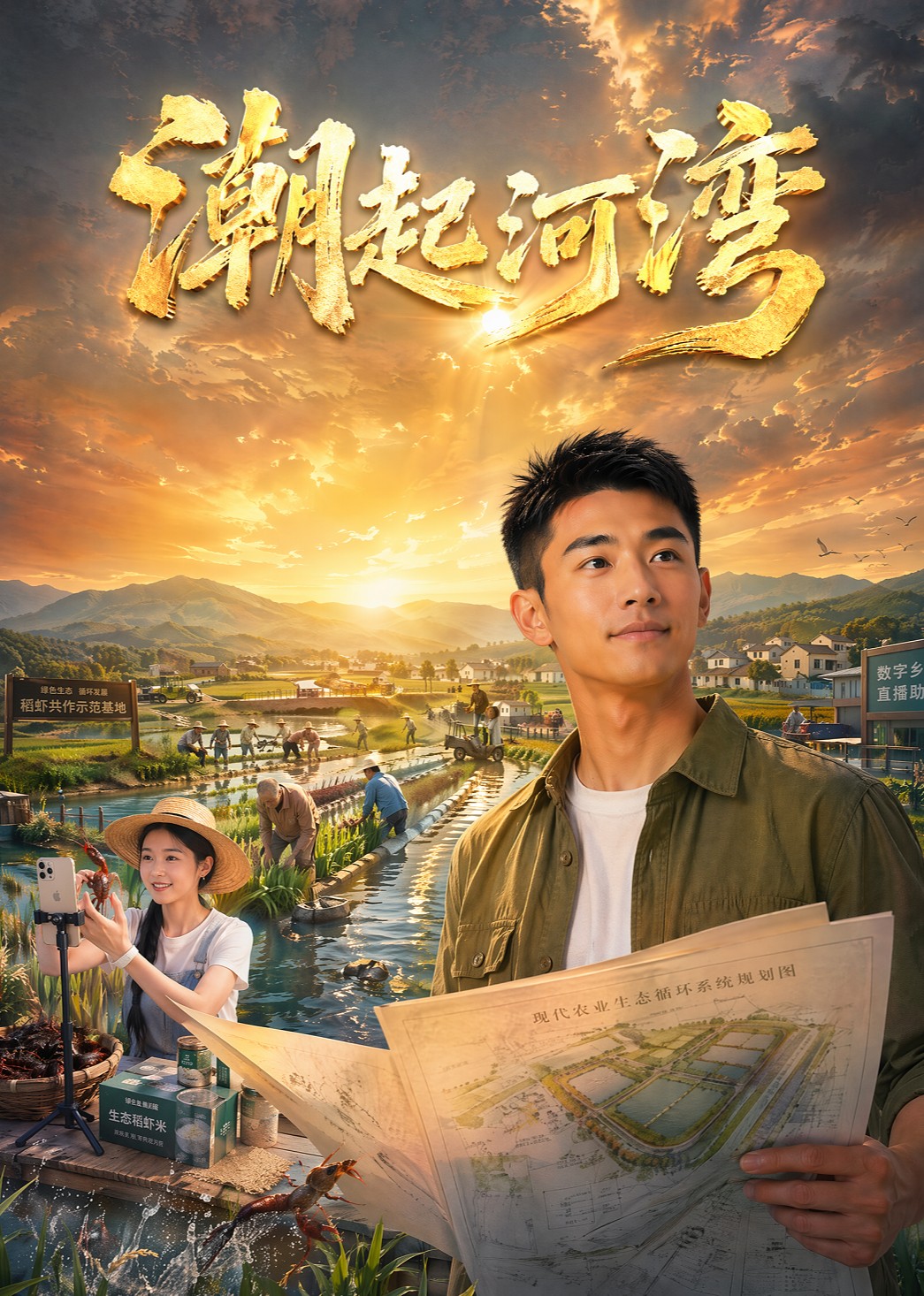 潮起河湾