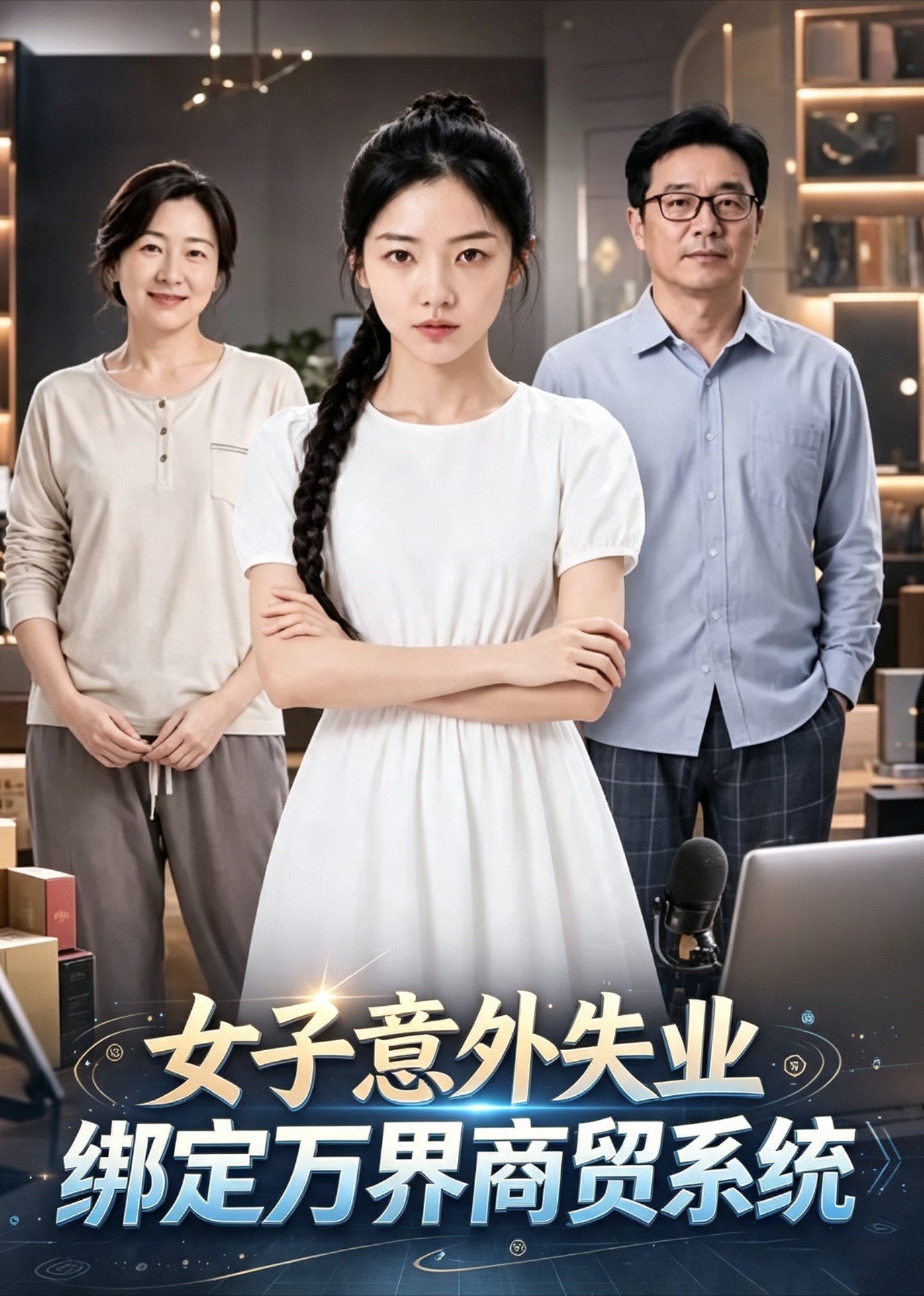 女子意外失业，绑定万界商贸系统