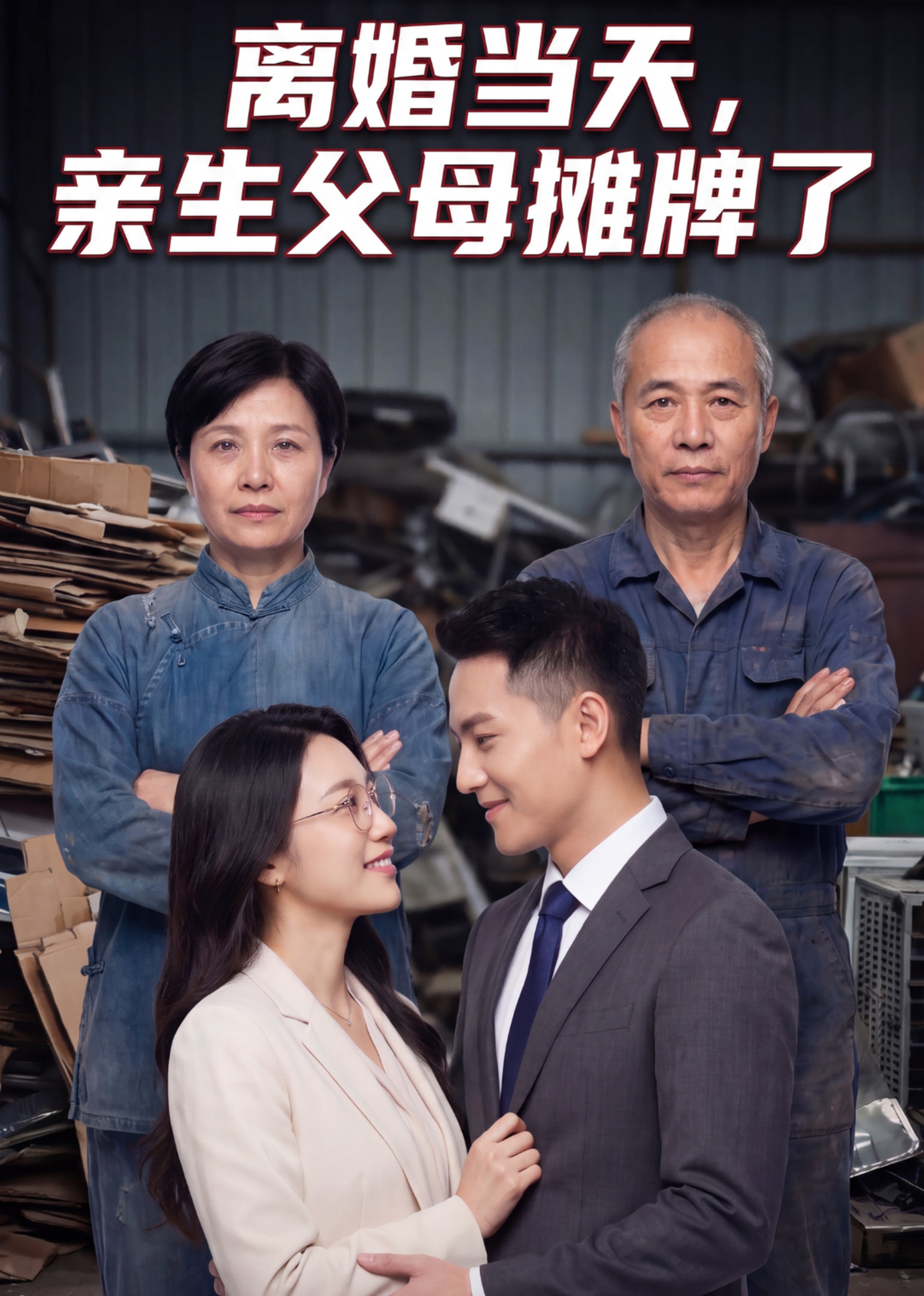 离婚当天，亲生父母摊牌了