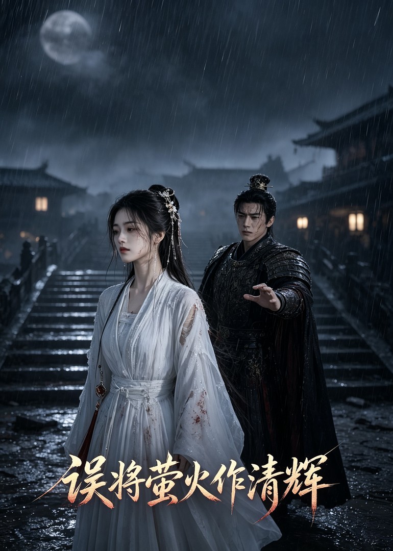 误将萤火作清辉