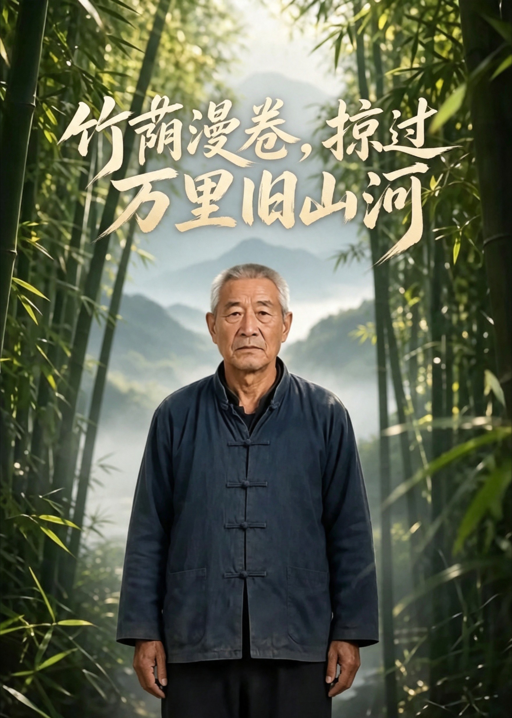 竹荫漫卷，掠过万里旧山河封面图