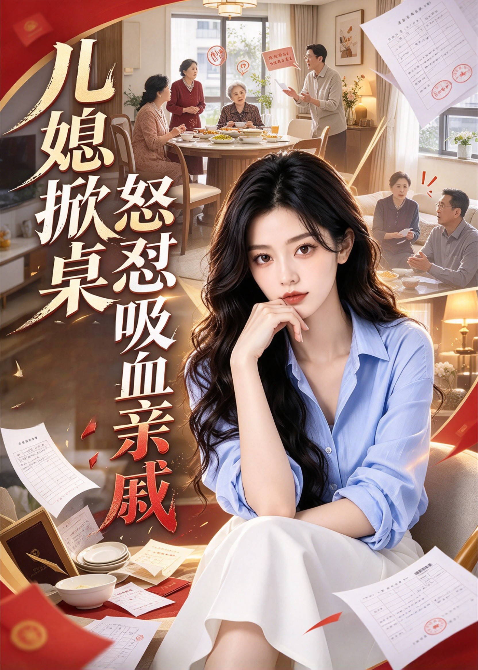 儿媳掀桌怒怼吸血亲戚封面图
