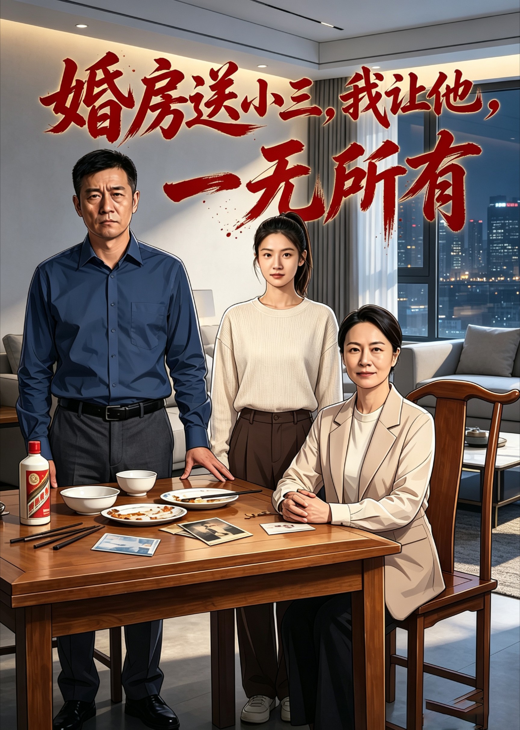 婚房送小三我让他一无所有