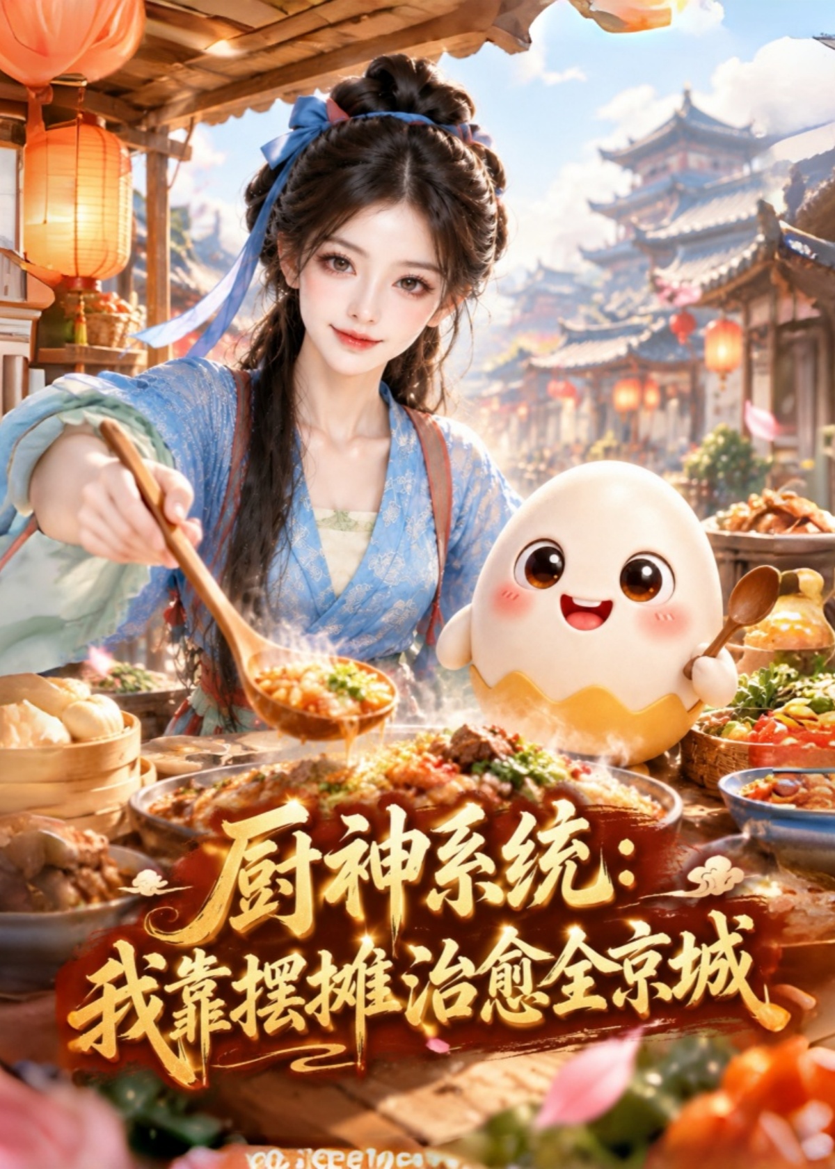 厨神系统：我靠摆摊治愈全京城封面图