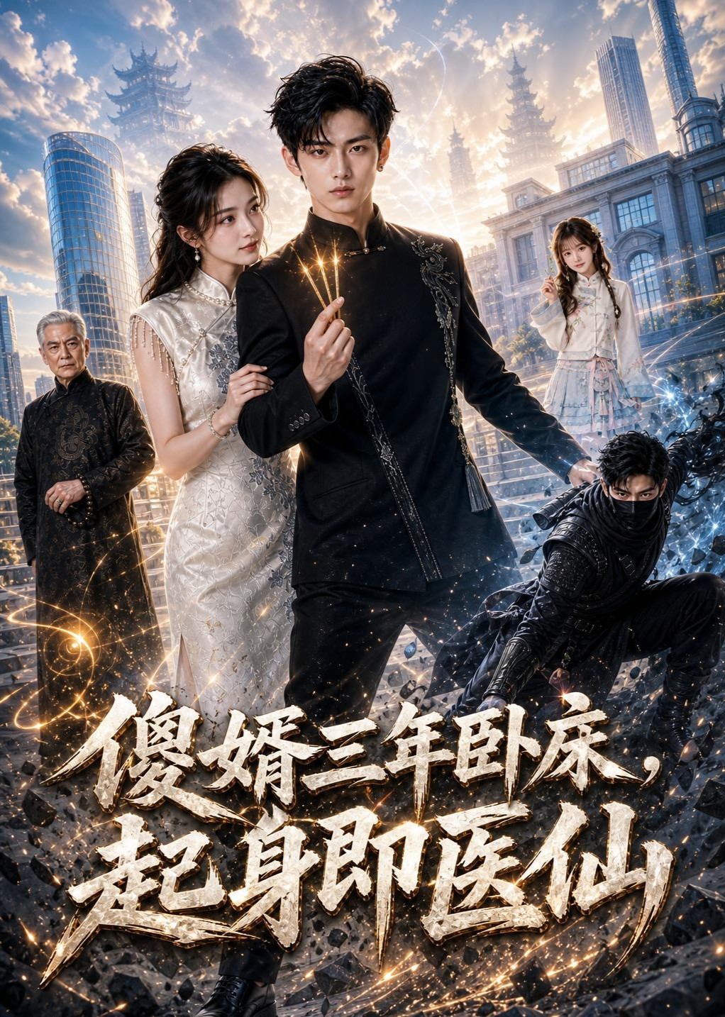 傻婿三年卧床，起身即医仙