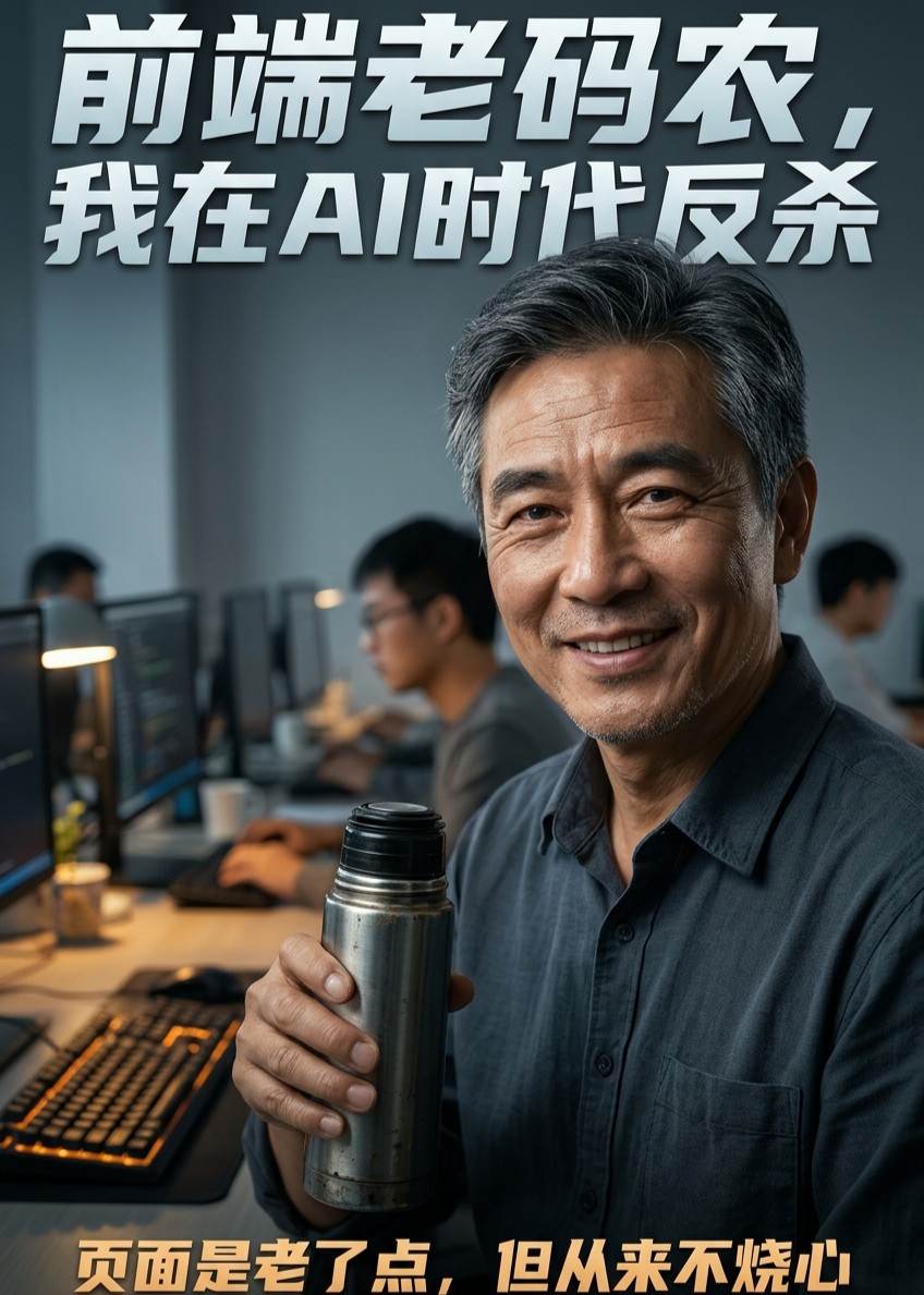 前端老码农，我在AI时代反杀封面图
