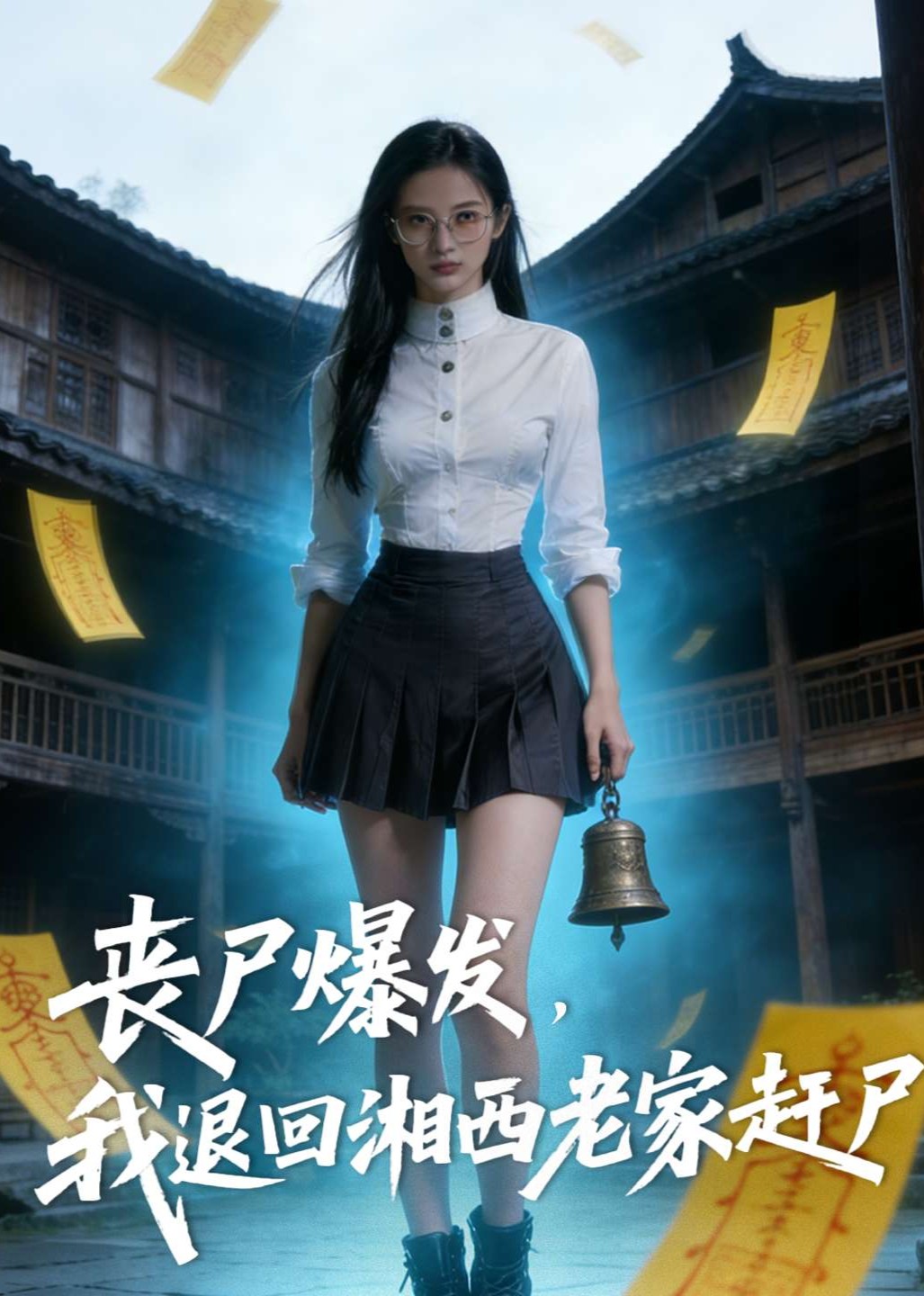 丧尸爆发，我退回湘西老家赶尸封面图