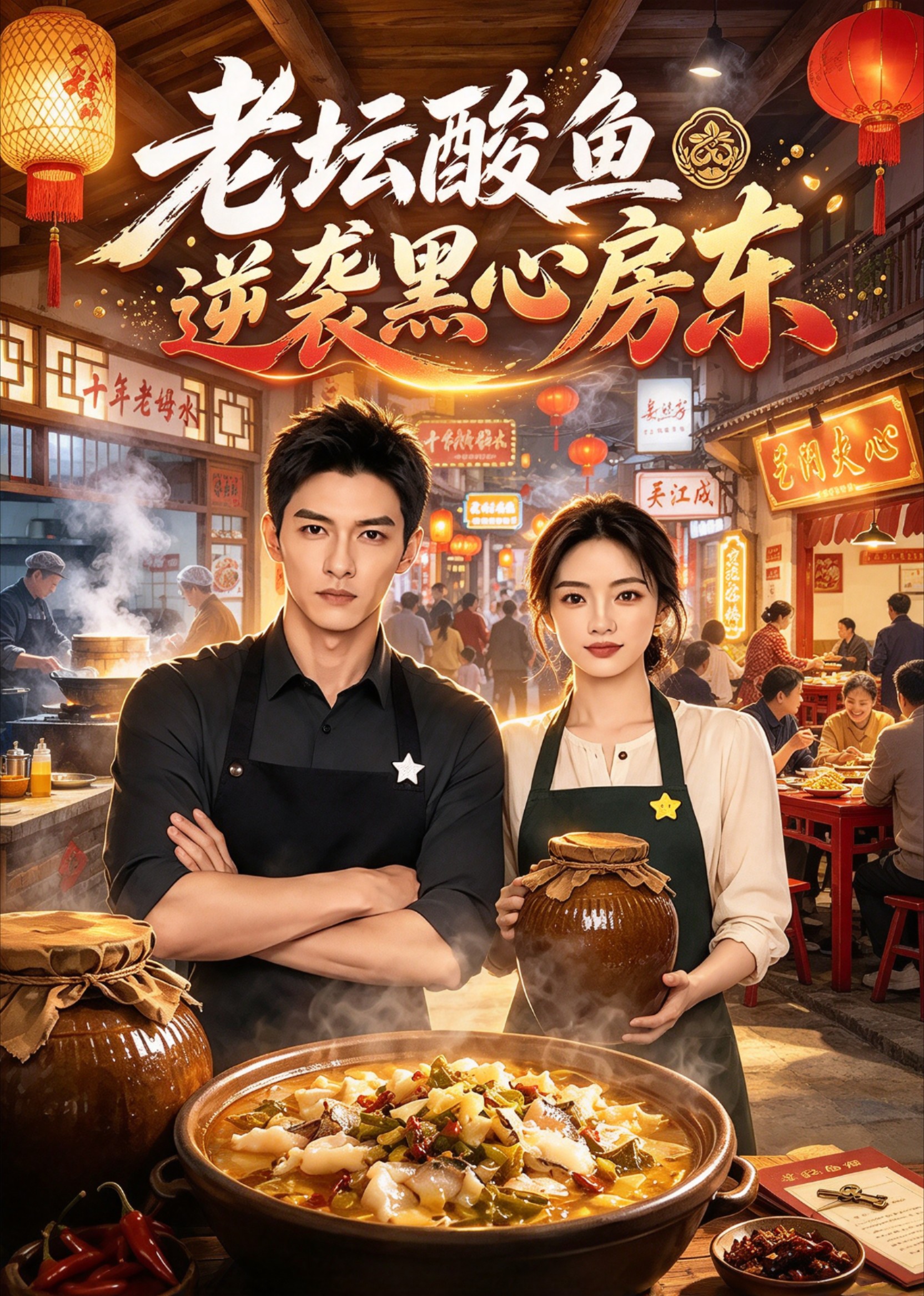 老坛酸鱼逆袭黑心房东封面图