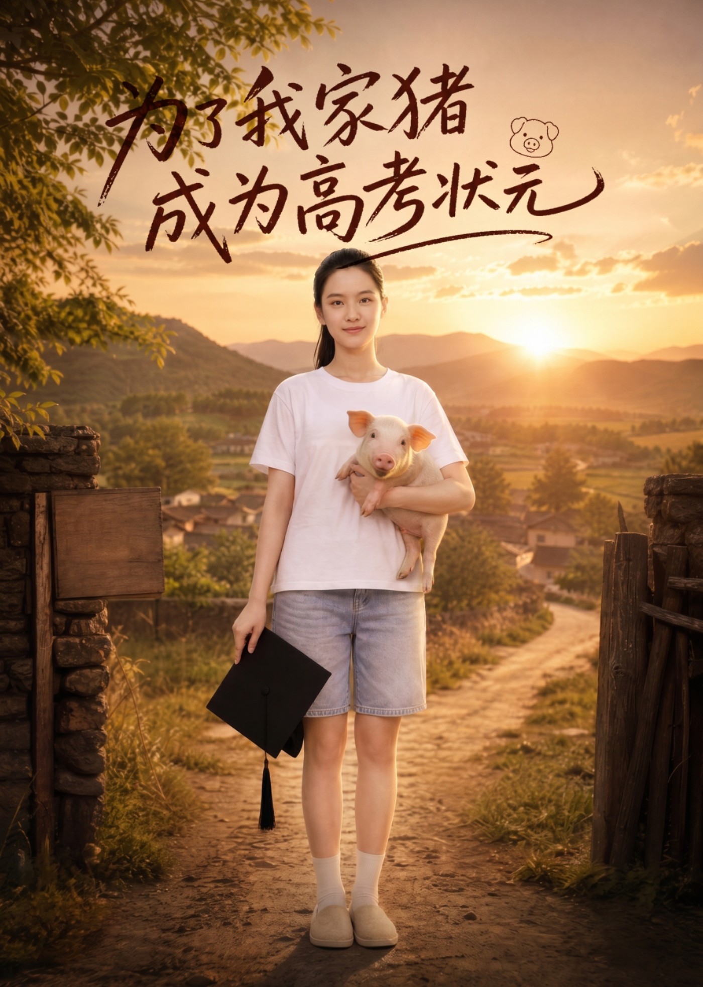 为了我家猪，成为高考状元