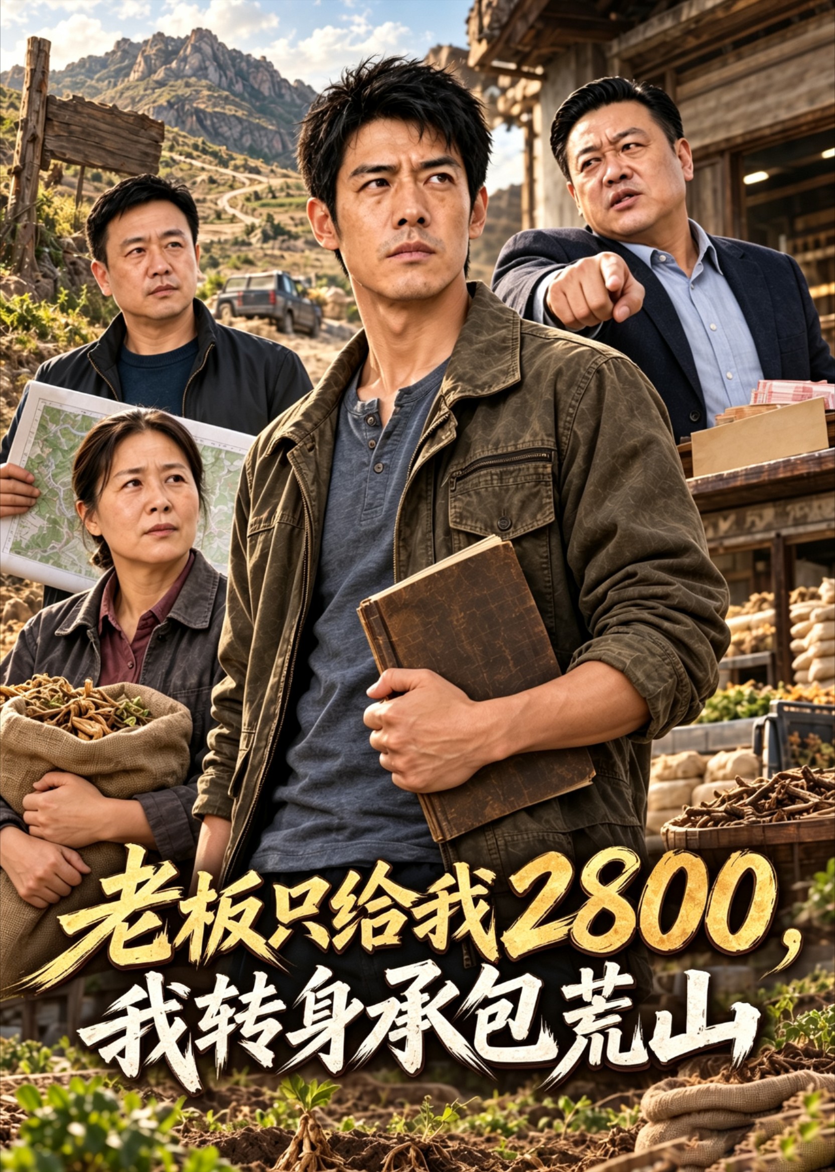 老板只给我2800，我转身承包荒山