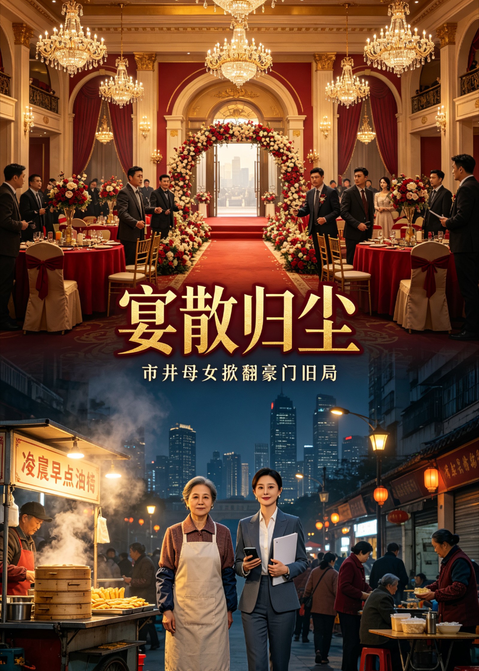 宴散，归尘